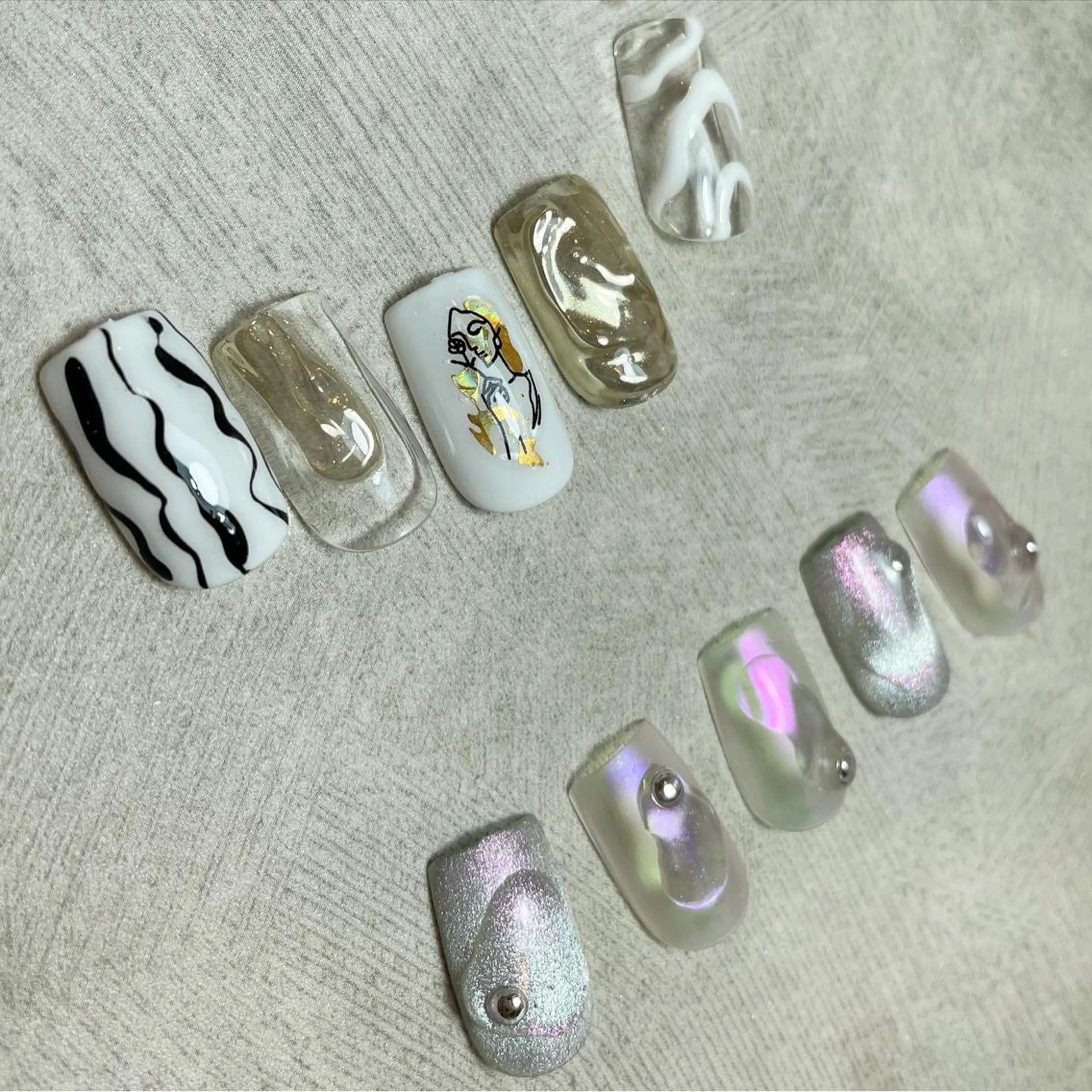 ネイル 夏ネイル ハンドネイル my&所属・my&_ maimiのネイルデザイン