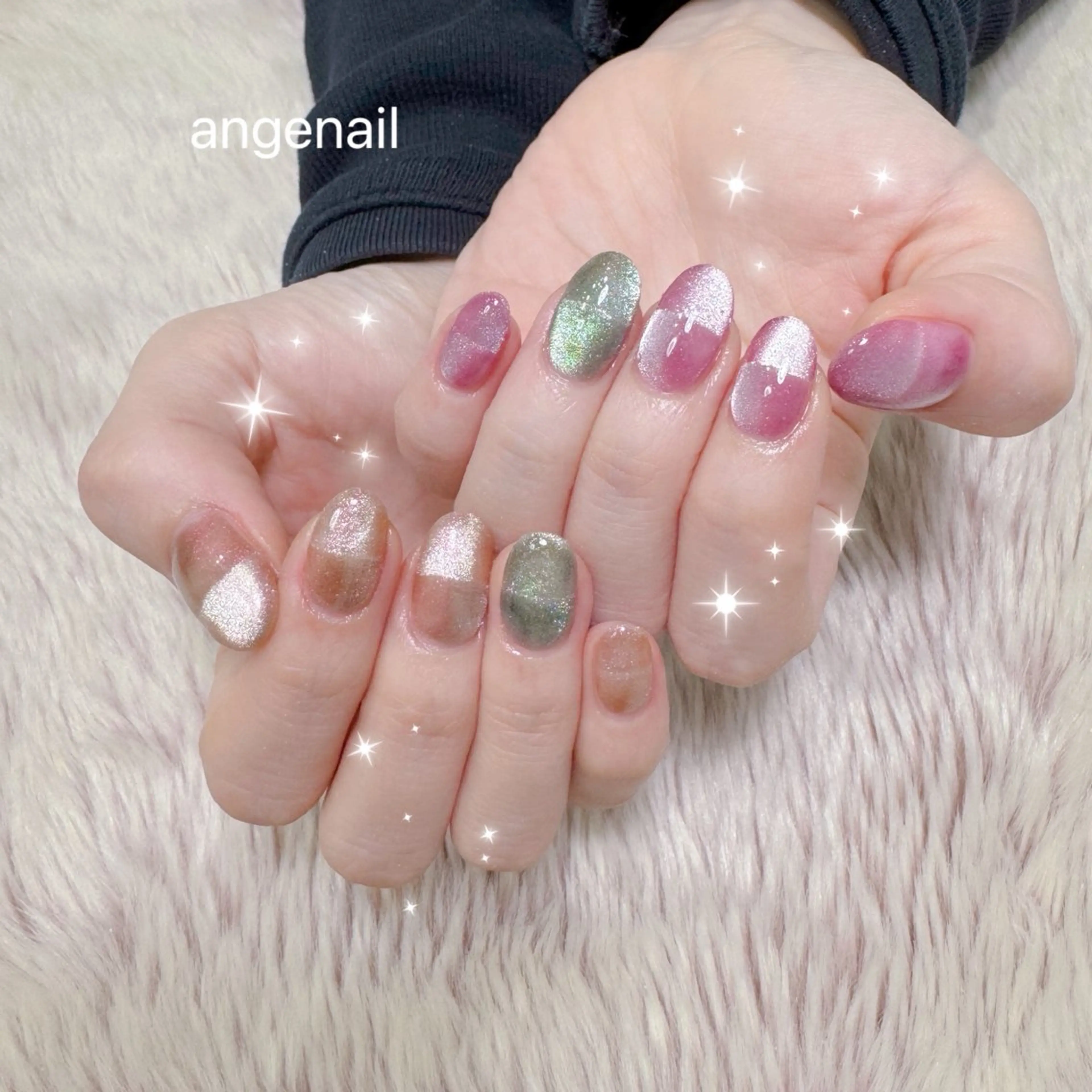 ネイル ハンドネイル オーナーネイリスト MAKIのネイルデザイン