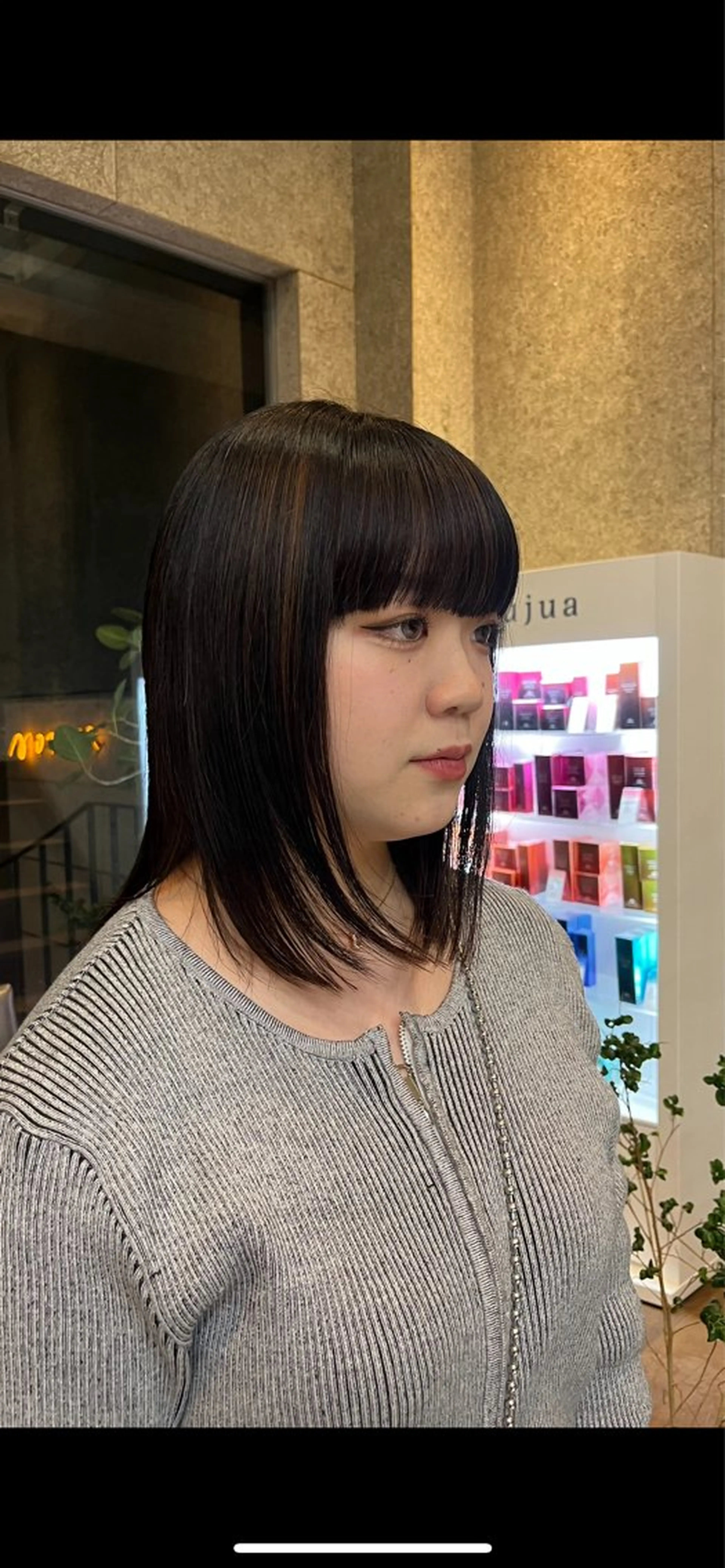 ミディアム カラー ヘアアレンジ カット トリートメント ヘアセット 💎韓国ヘア/ 艶カラー💎souのヘアスタイル