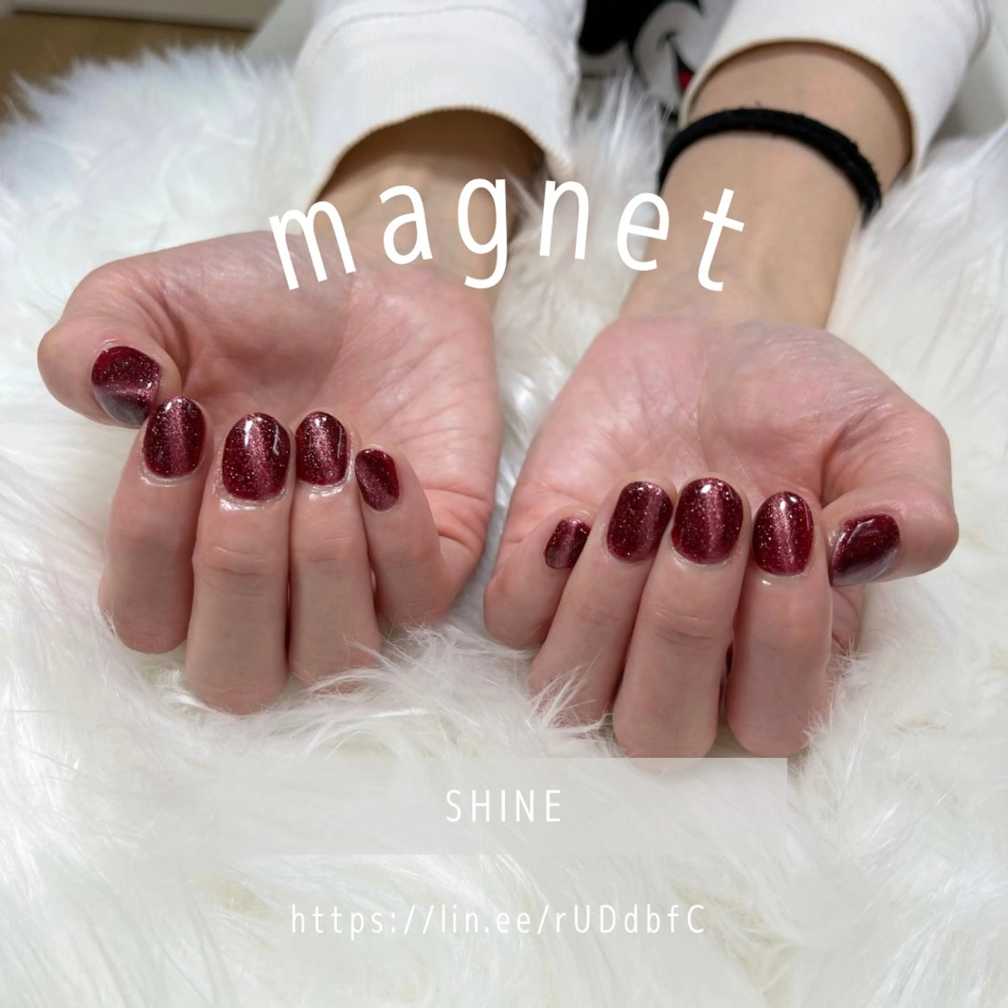 ネイル マグネットネイル SHINE nail salonのネイルデザイン