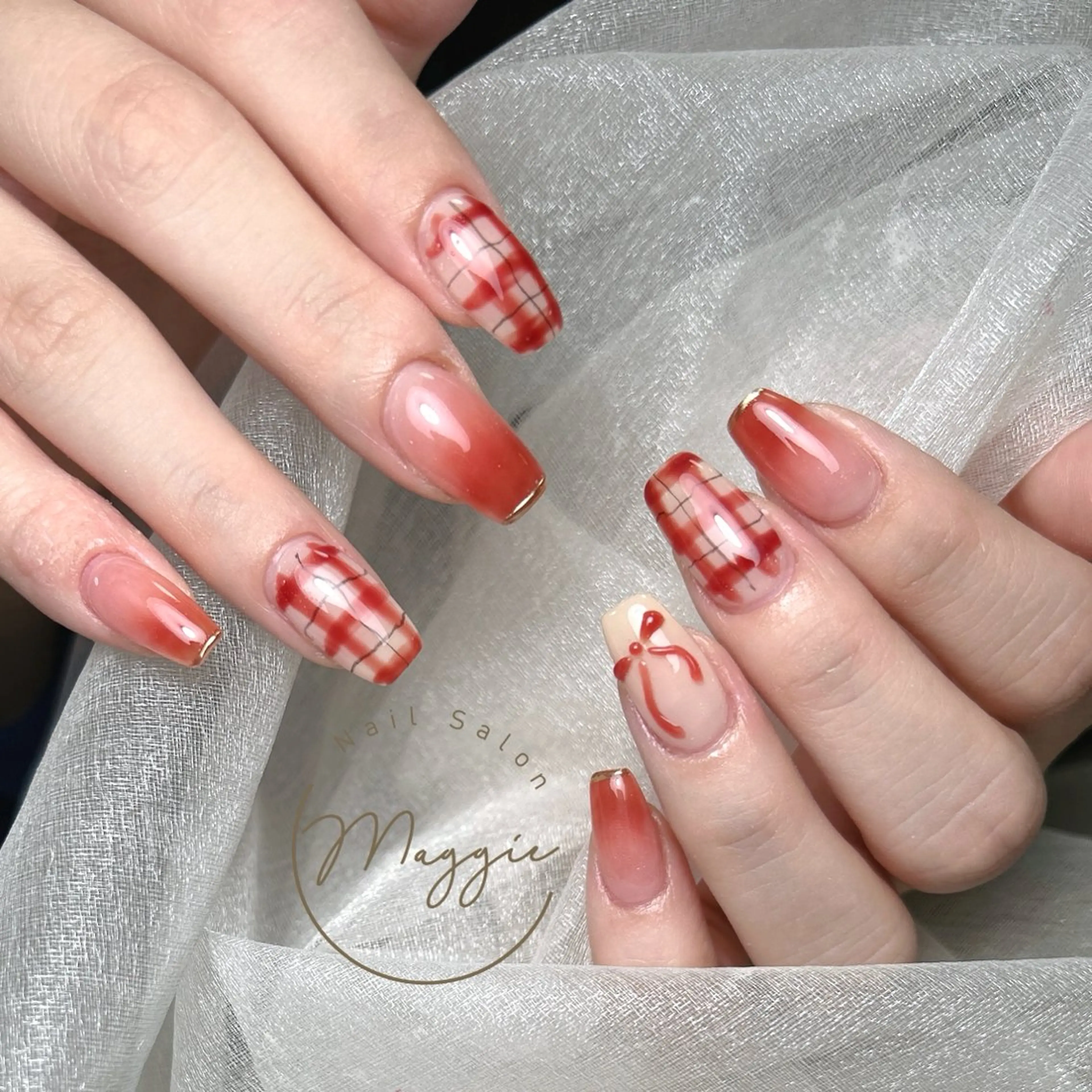 ネイル ハンドネイル Maggie Nail🦩のネイルデザイン