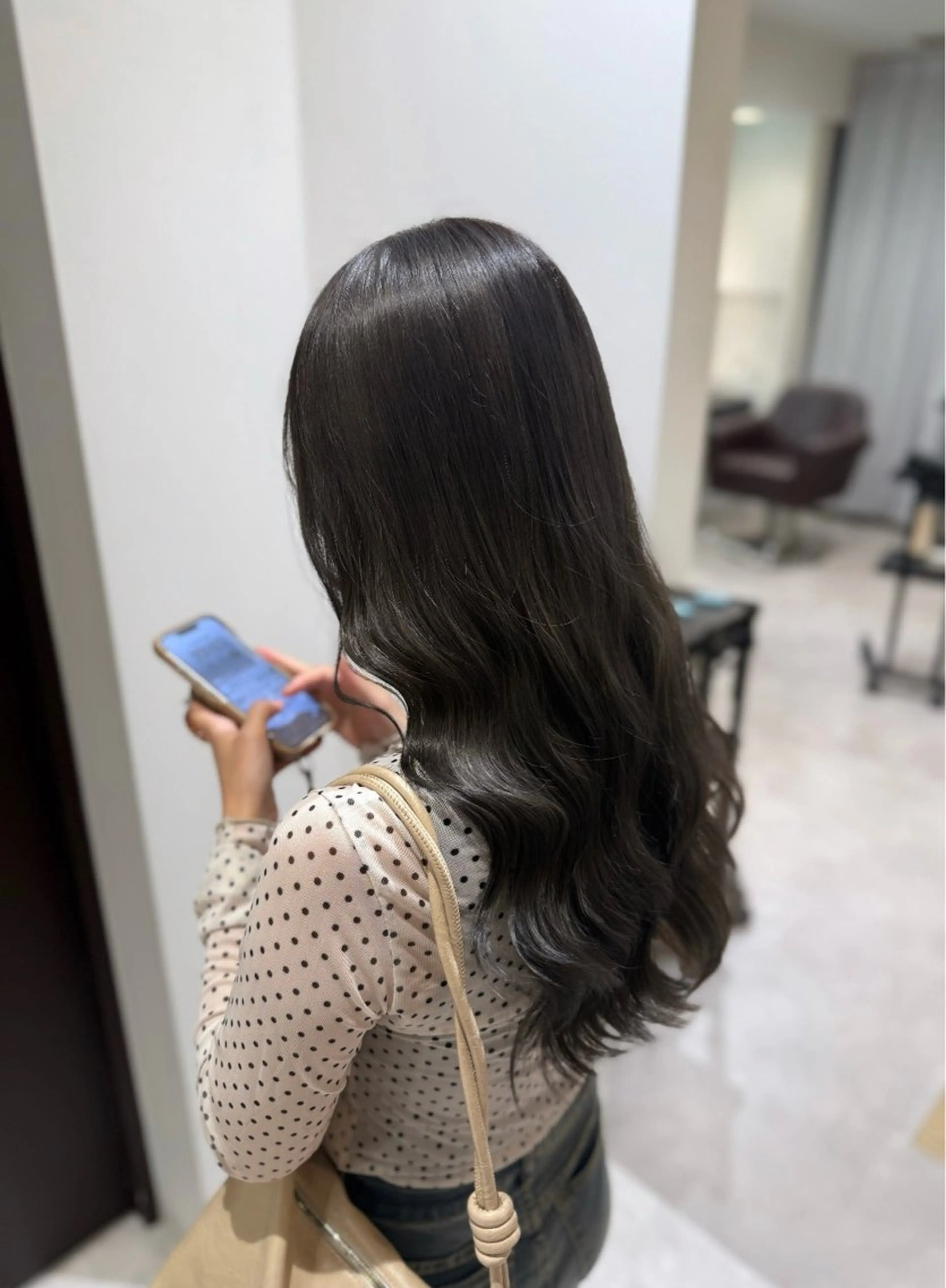 カラー 🇰🇷韓国風艶髪 /AZUSA🤍のヘアスタイル