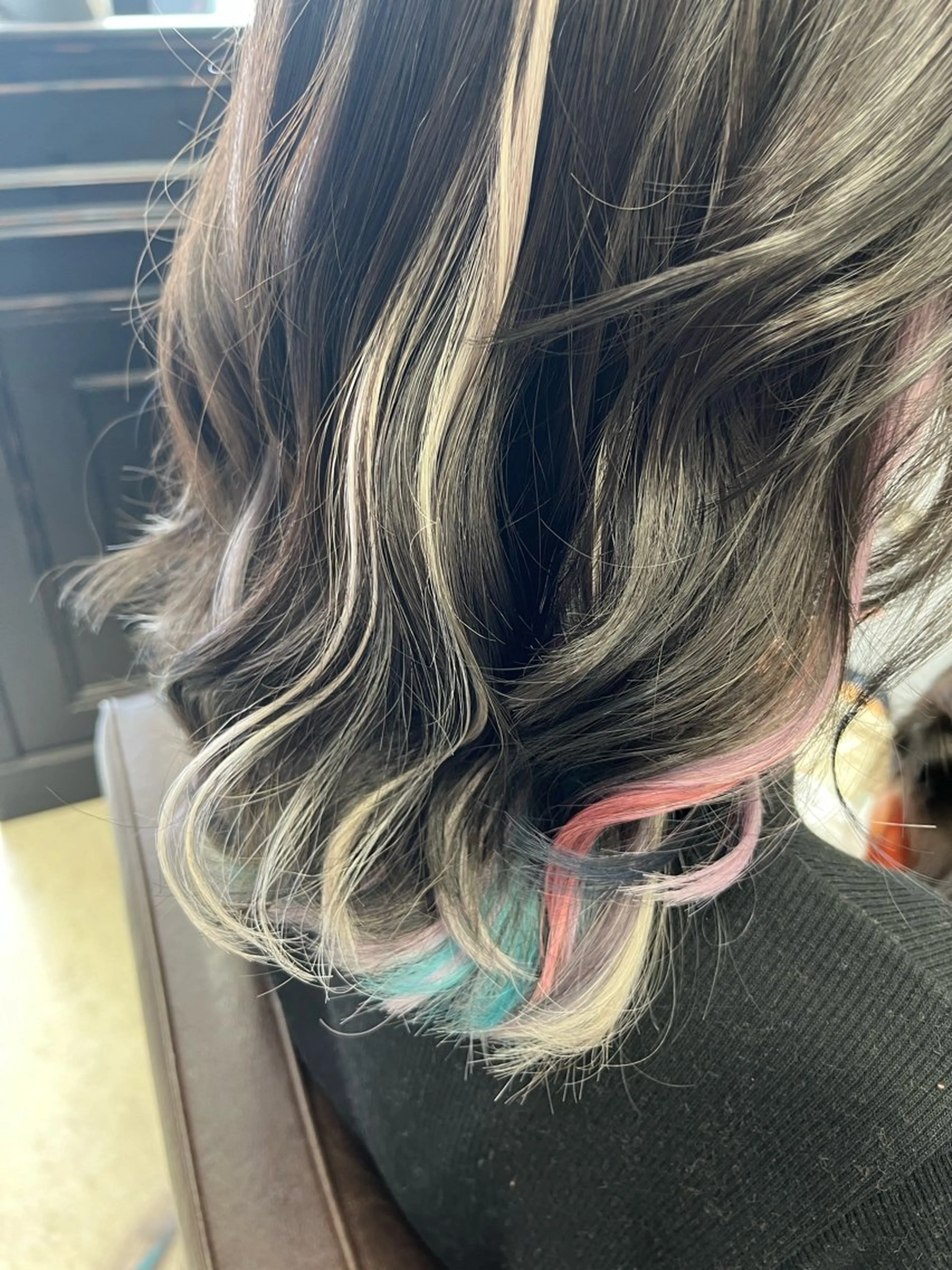 ミディアム カラー ヘアアレンジ Crescere所属・小島 凜のヘアスタイル