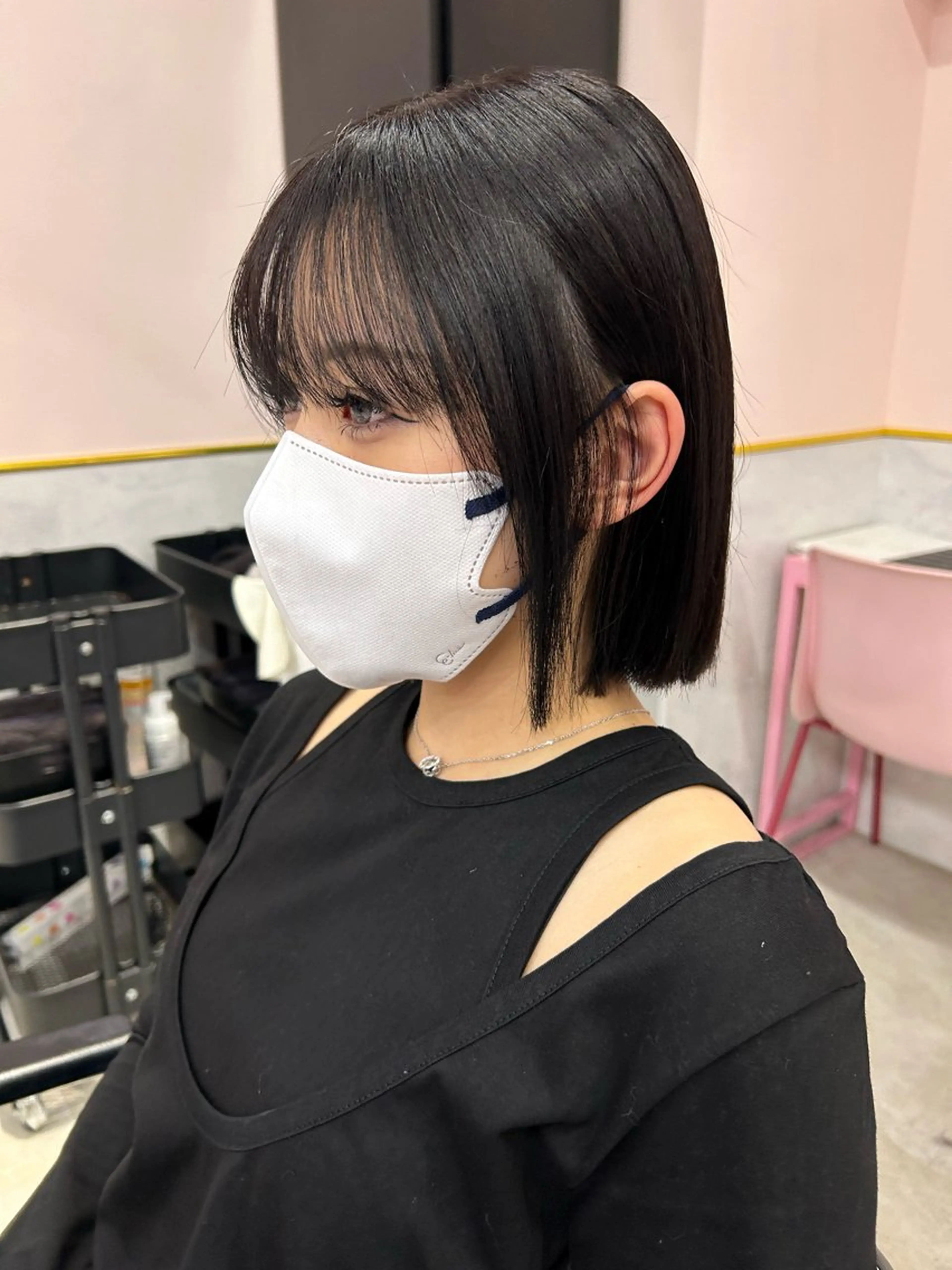 ショート レイン🌏🌱 似合わせ/ハイトーンのヘアスタイル