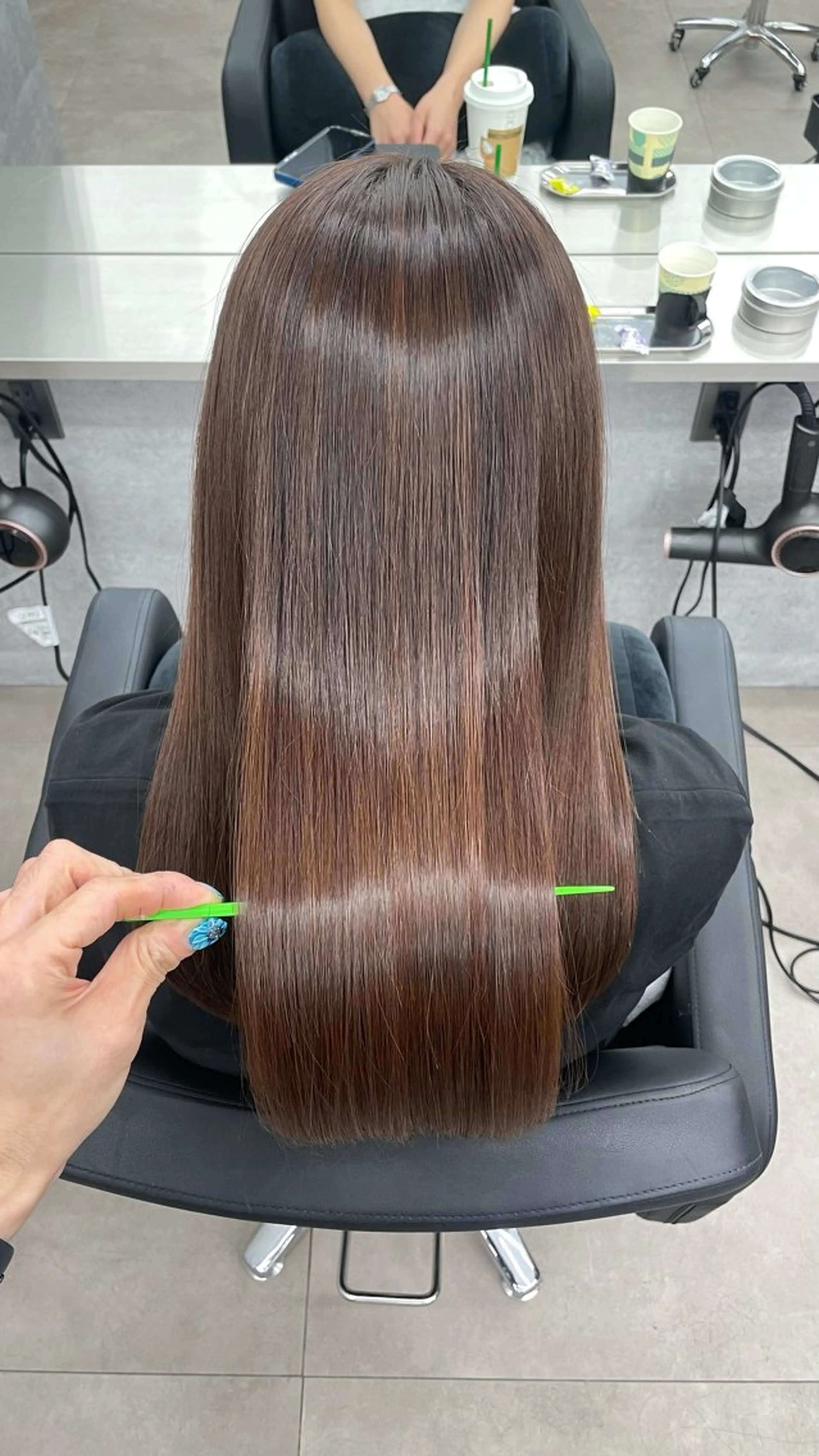 ロング カット ヘアカラー トリートメント CYNTHIADUE 店長｜ IRISUのヘアスタイル