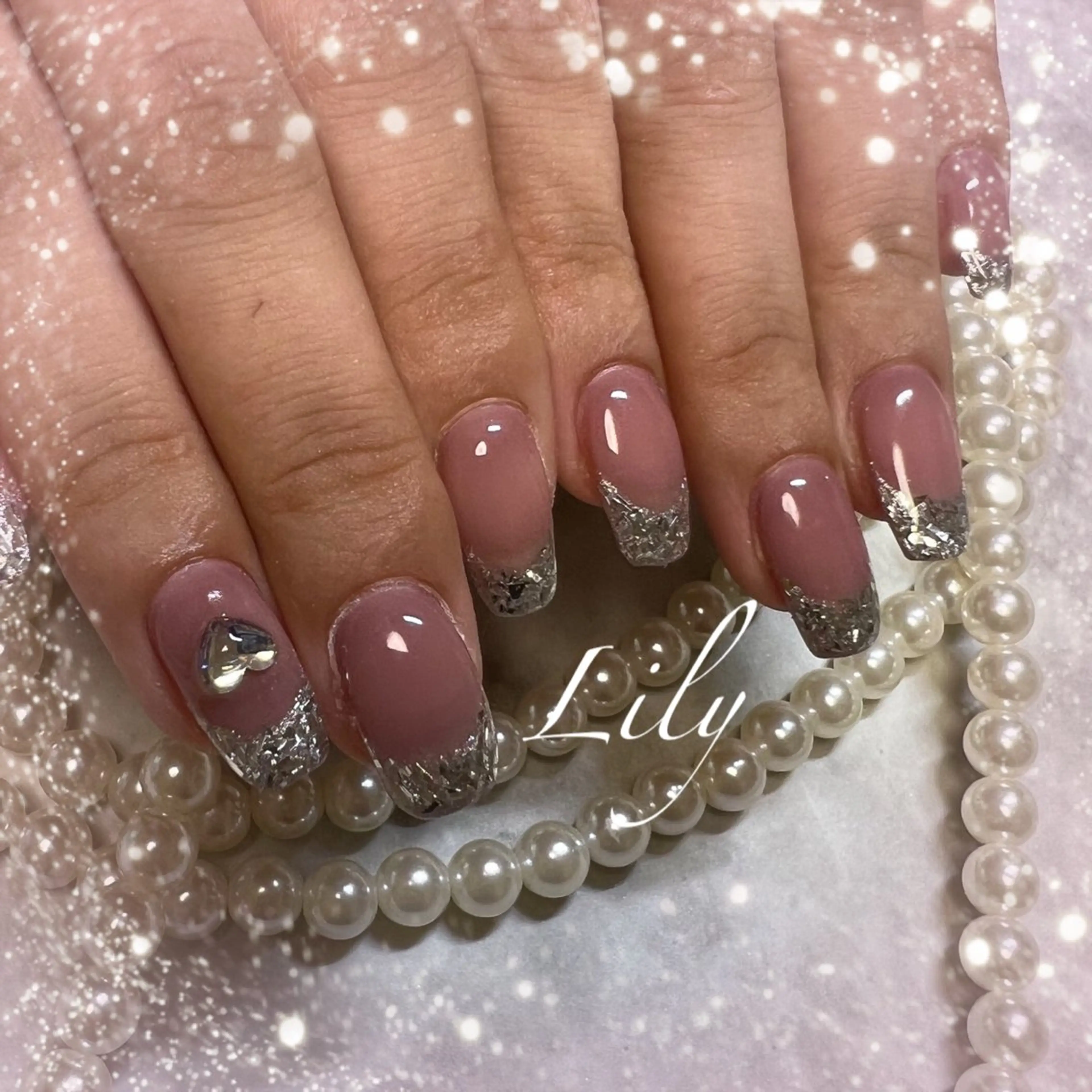 ネイル ハンドネイル Lily*nail 🌻Mii🌻のネイルデザイン