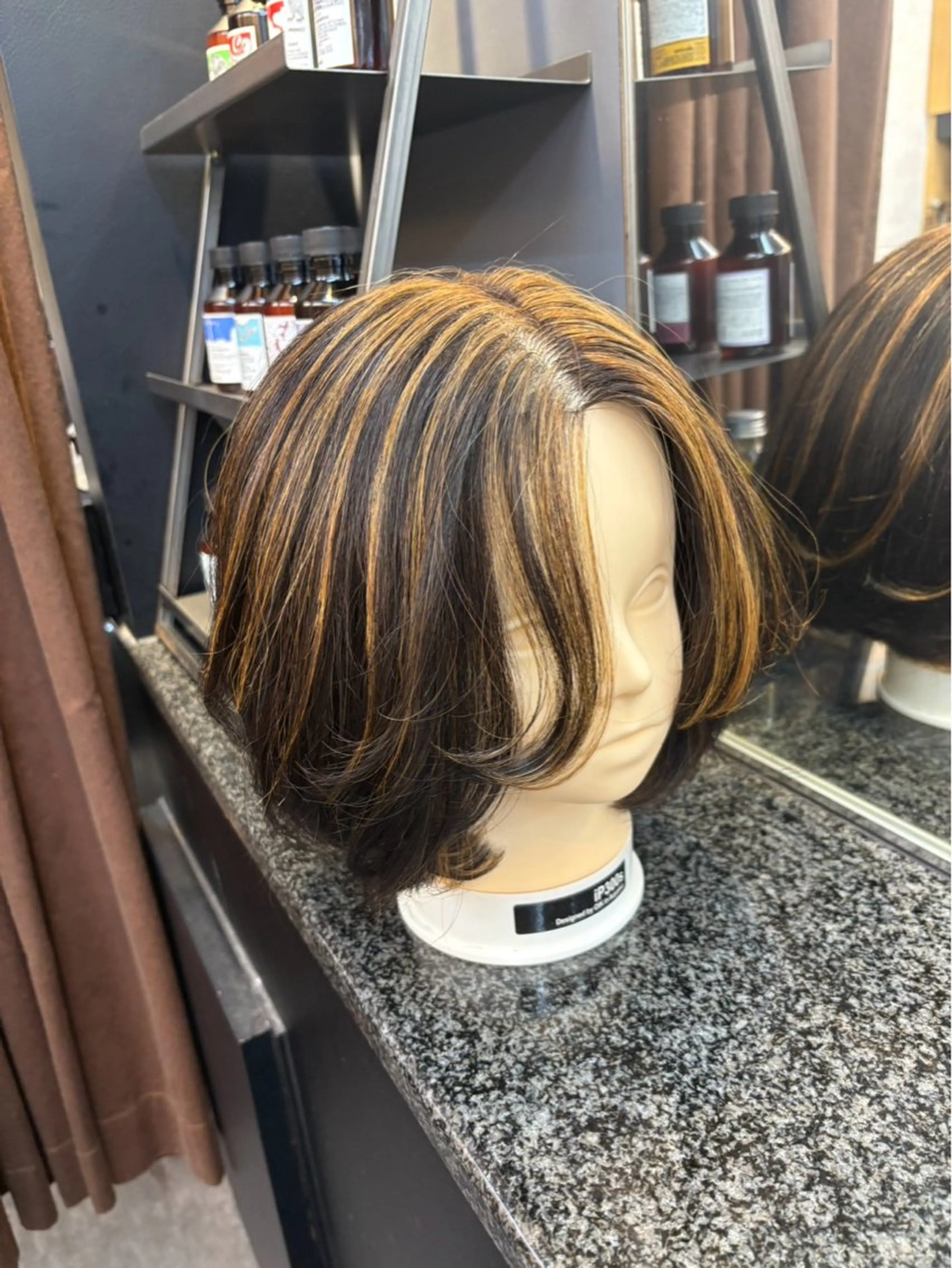 ミディアム カラー メンズ メンズブリーチ メンズハイライト メンズショート ブリーチ ハイライトカラー 新中野メンズサロン TOKUTOKOのヘアスタイル