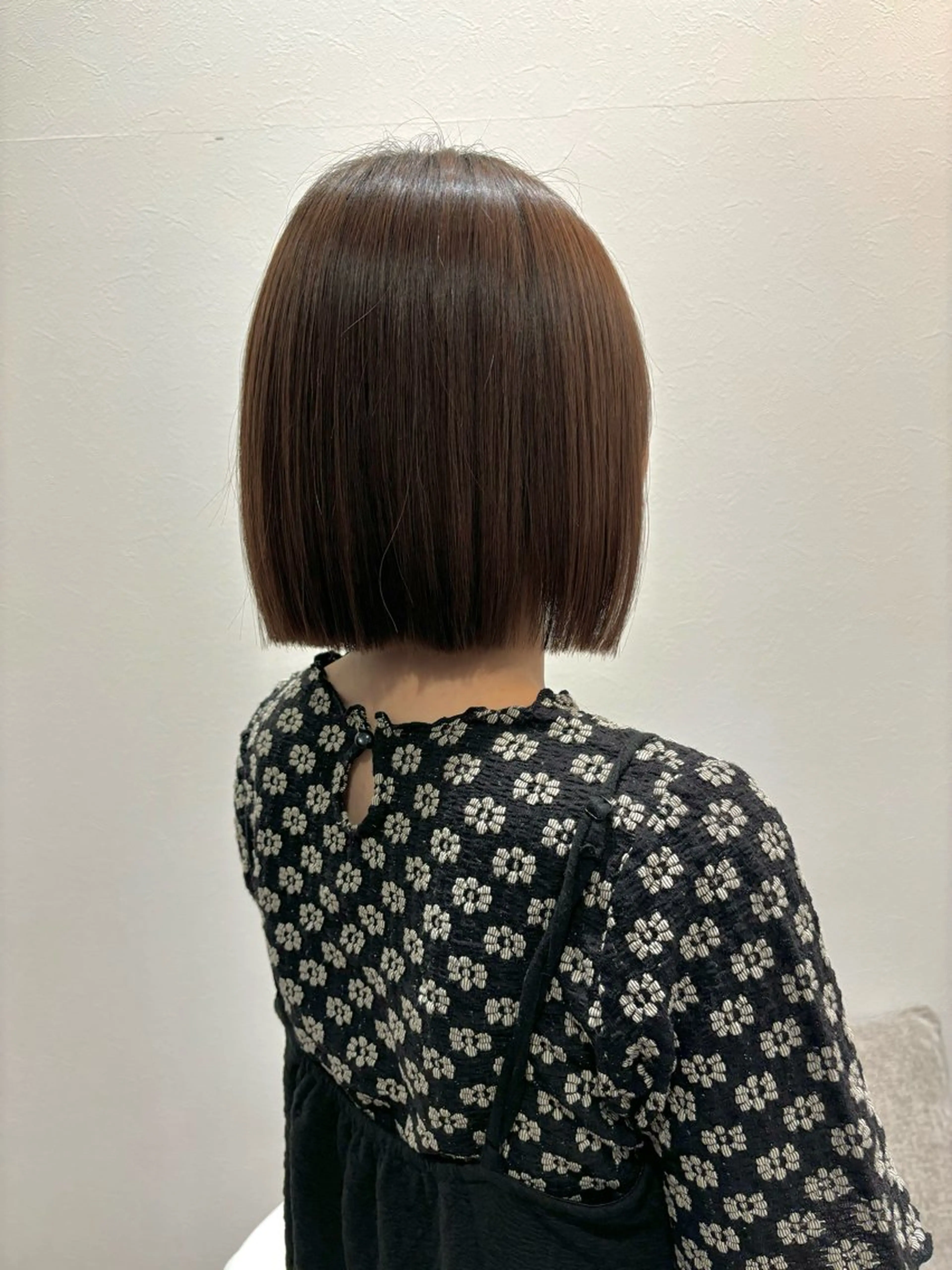 ミディアム 切りっぱなしボブ ボブ 【メンズショート 特化】村斎　伶次のヘアスタイル