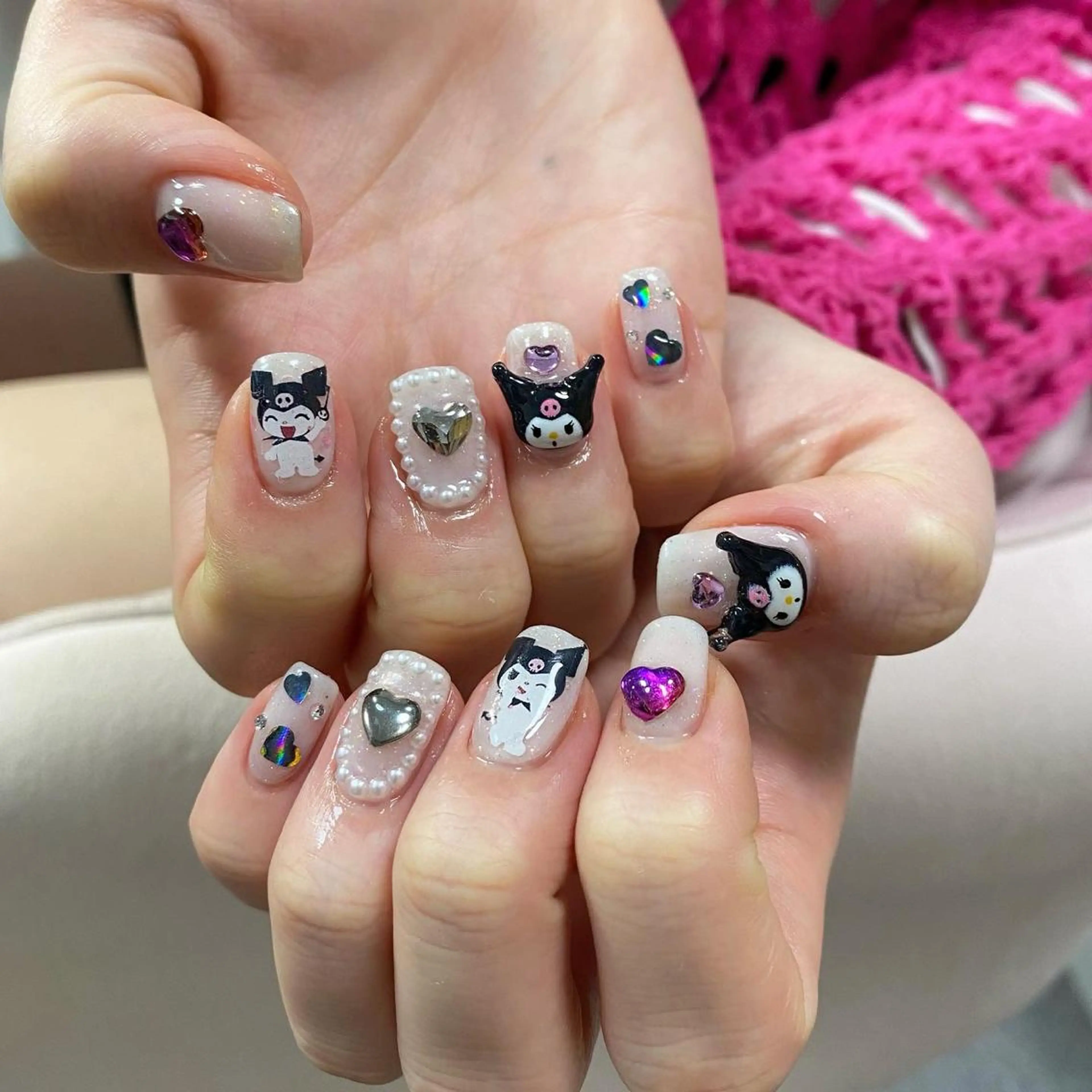 ネイル I P'ink nail salon所属・I pinknail 韓国風·持ち込み専門のネイルデザイン