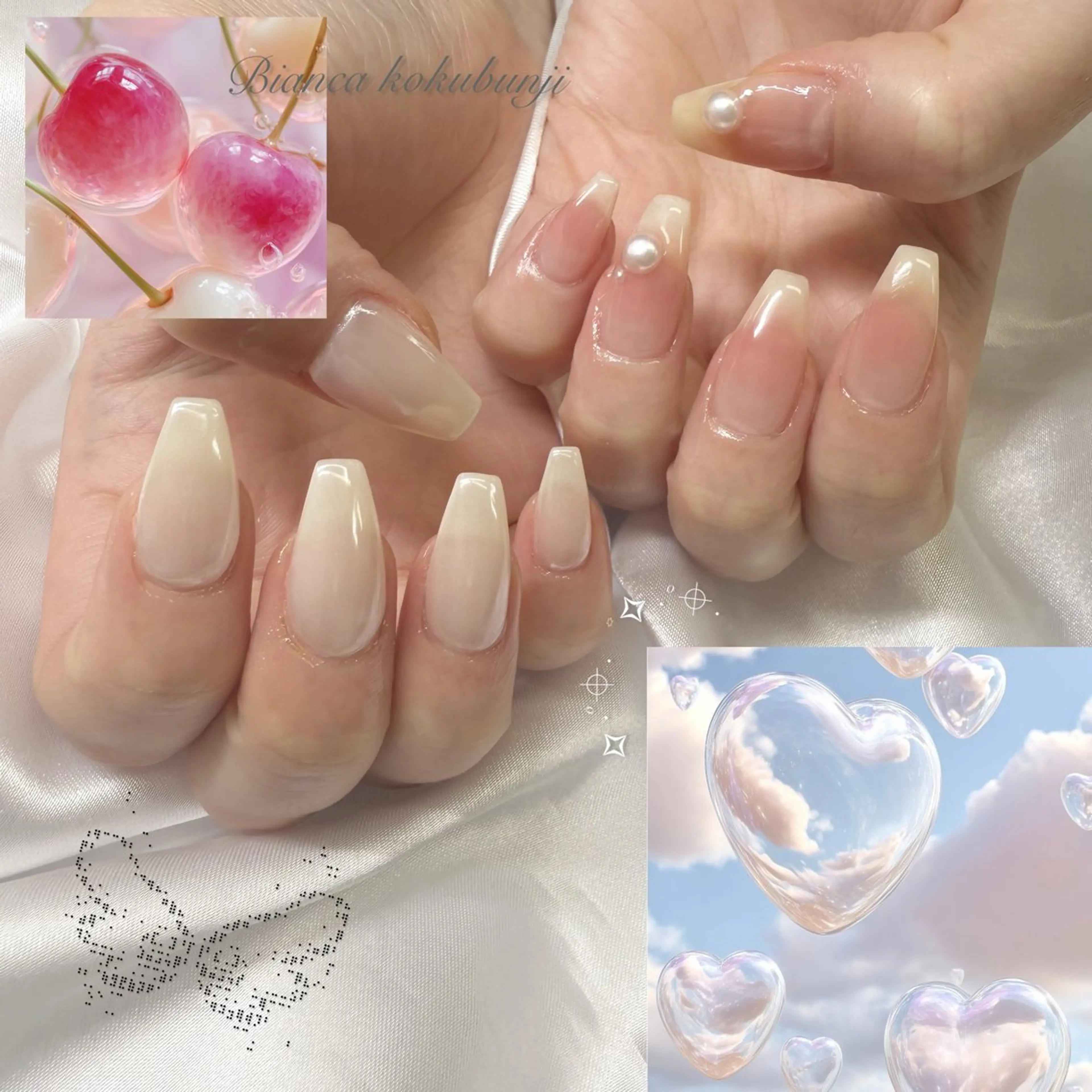ネイル ハンドネイル Bianca☁国分寺 🤍店長/黒木愛美のネイルデザイン