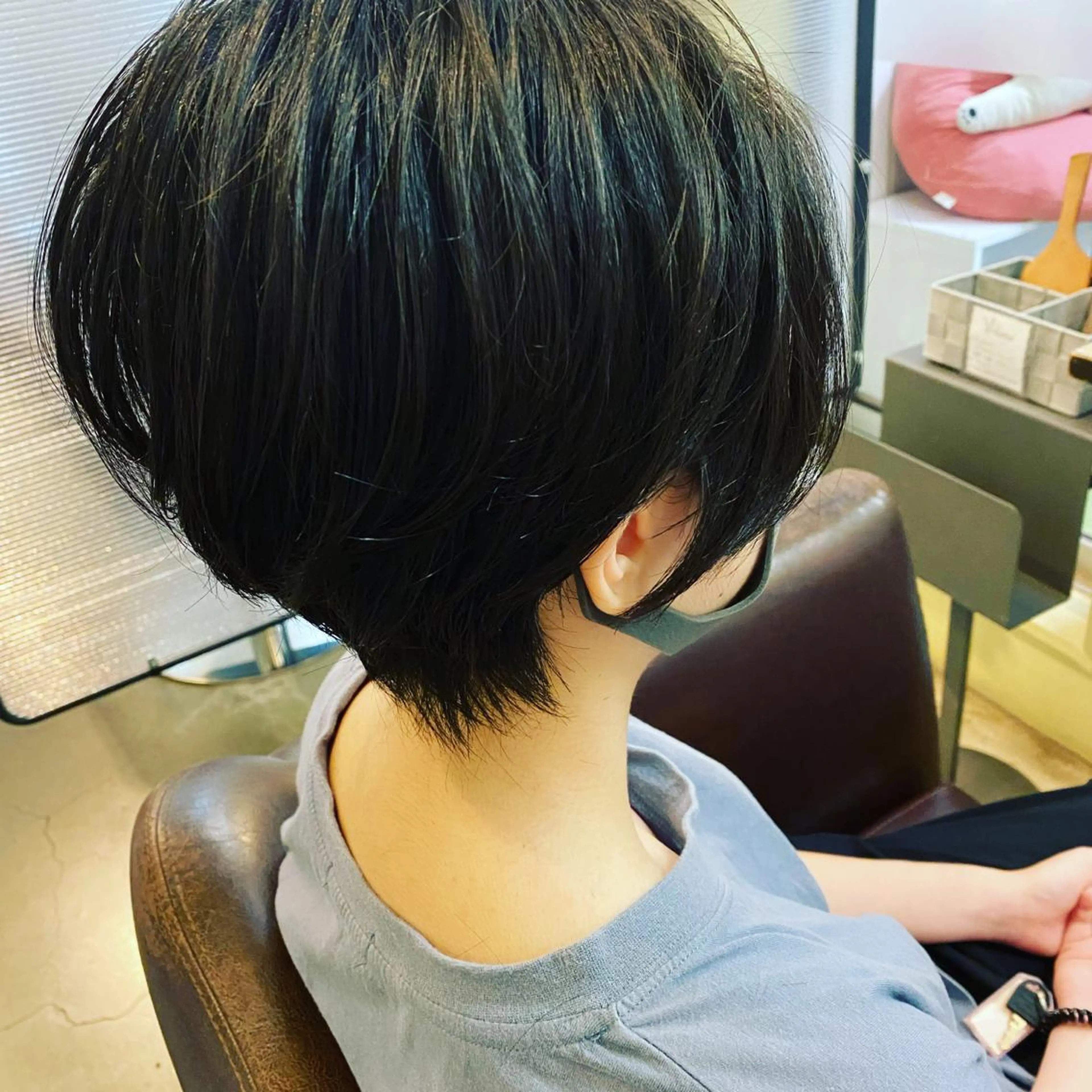 ショート ショートボブ ボブ ショートヘア 石川 信英のヘアスタイル