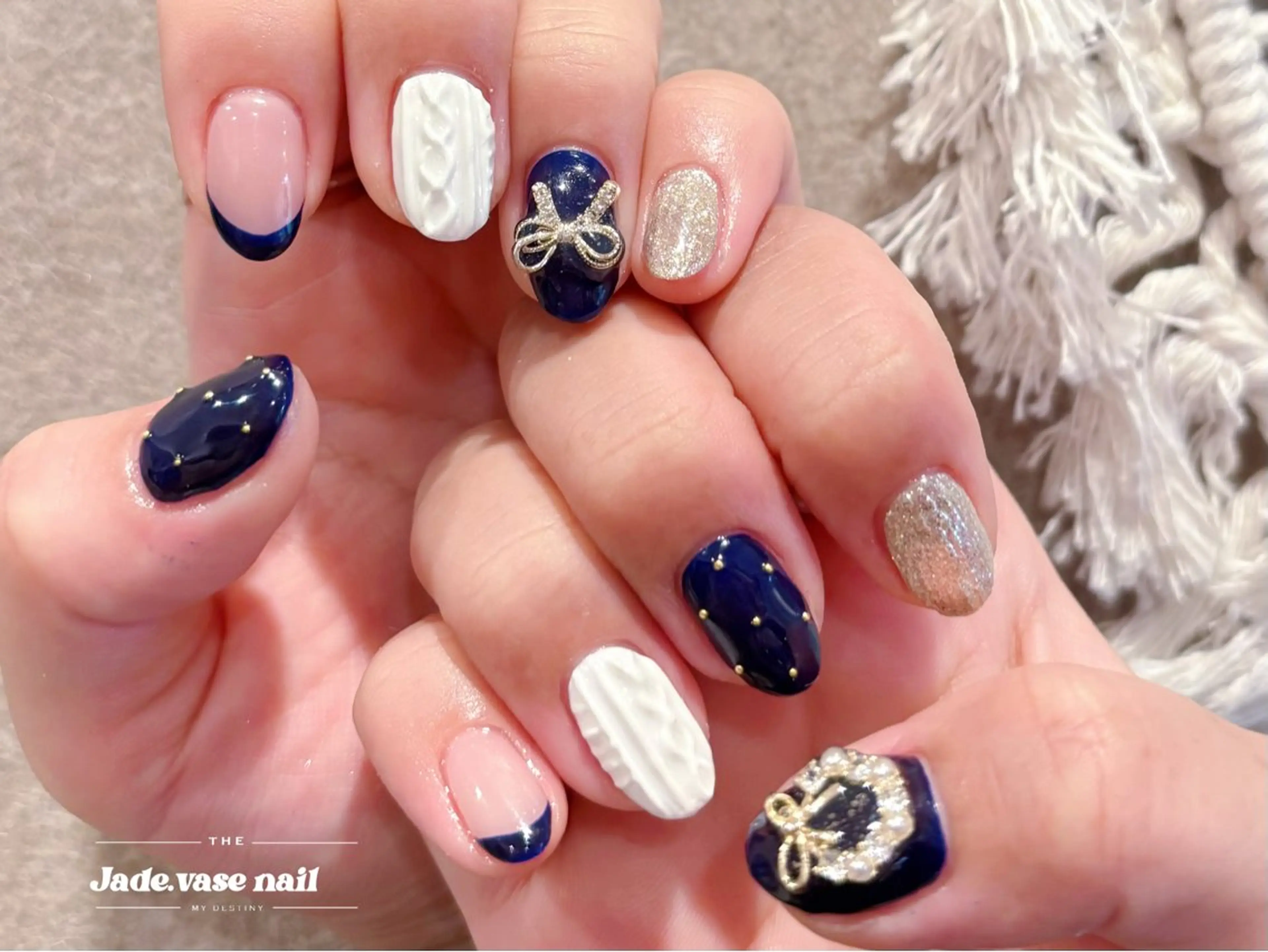 ネイル ハンドネイル ハンドケア ✰Jade.vase 银座のネイルデザイン