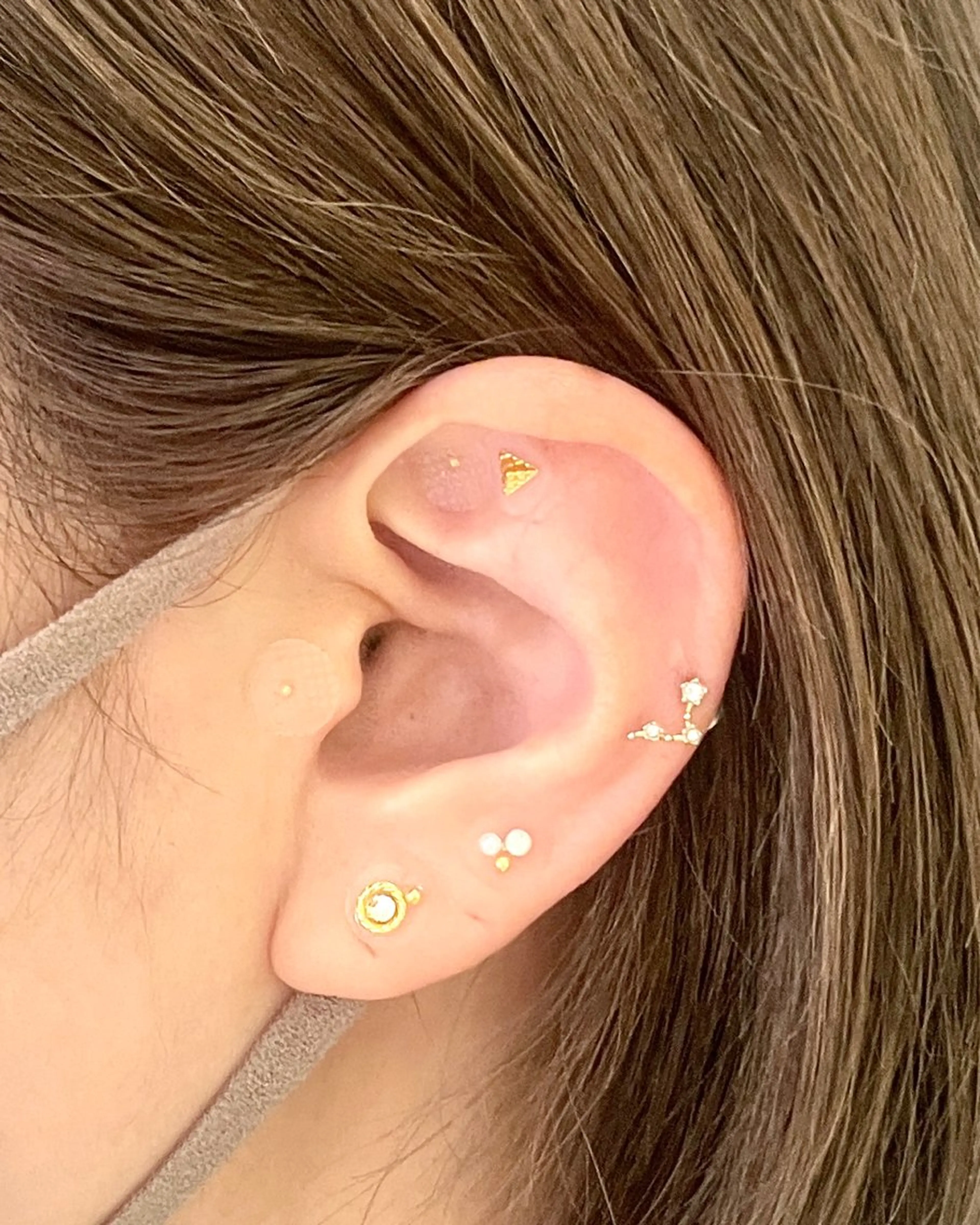 new✨耳つぼジュエリー💎✨両耳10​〜​15粒の写真