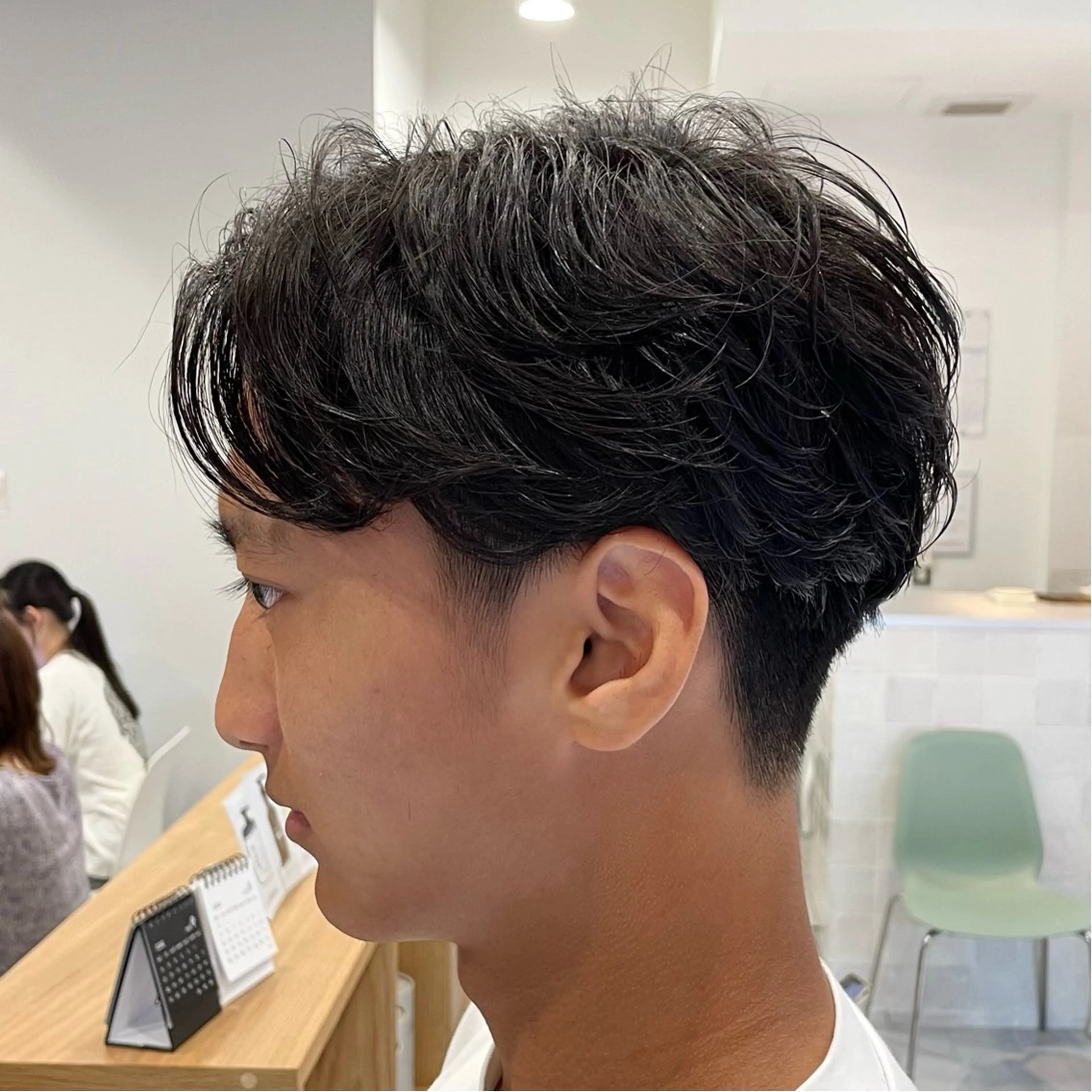 ショート パーマ メンズ カット パーマ メンズカット/ニュア ンスパーマkaitoのヘアスタイル