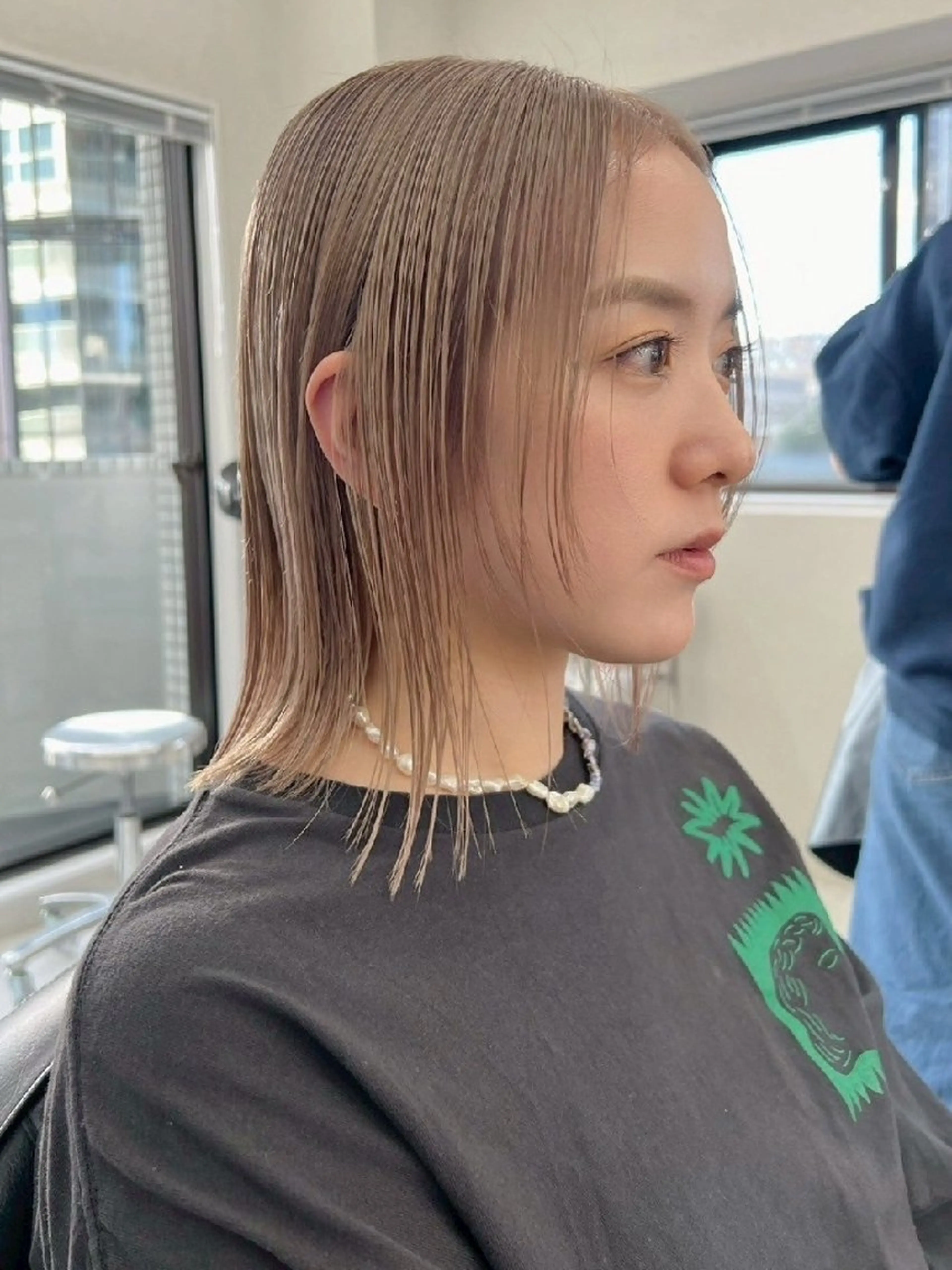 ミディアム カラー ヘアカラー ケアブリーチ特化 same 🦈のヘアスタイル