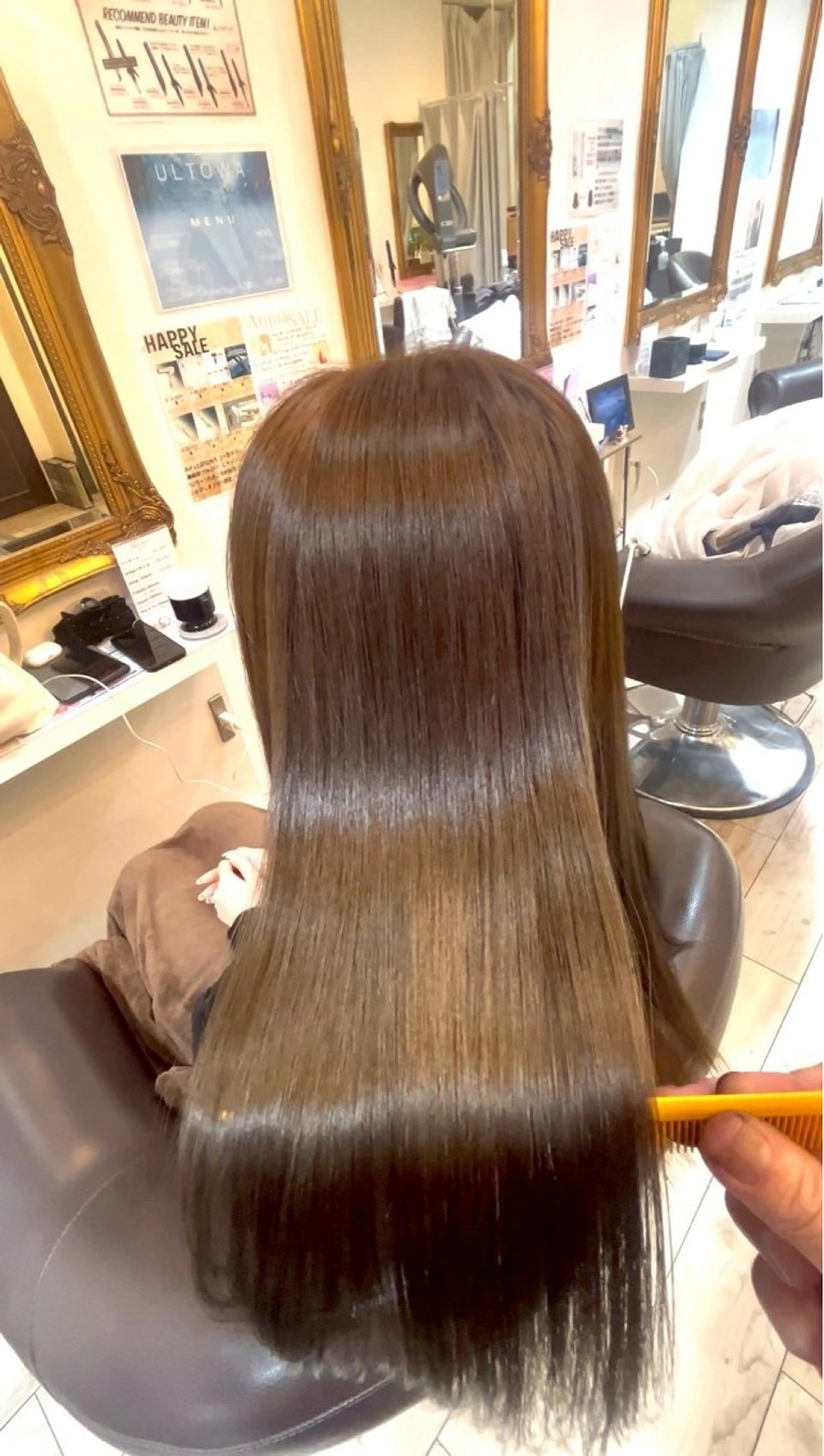 ロング 元自衛官美容師 つや。のヘアスタイル