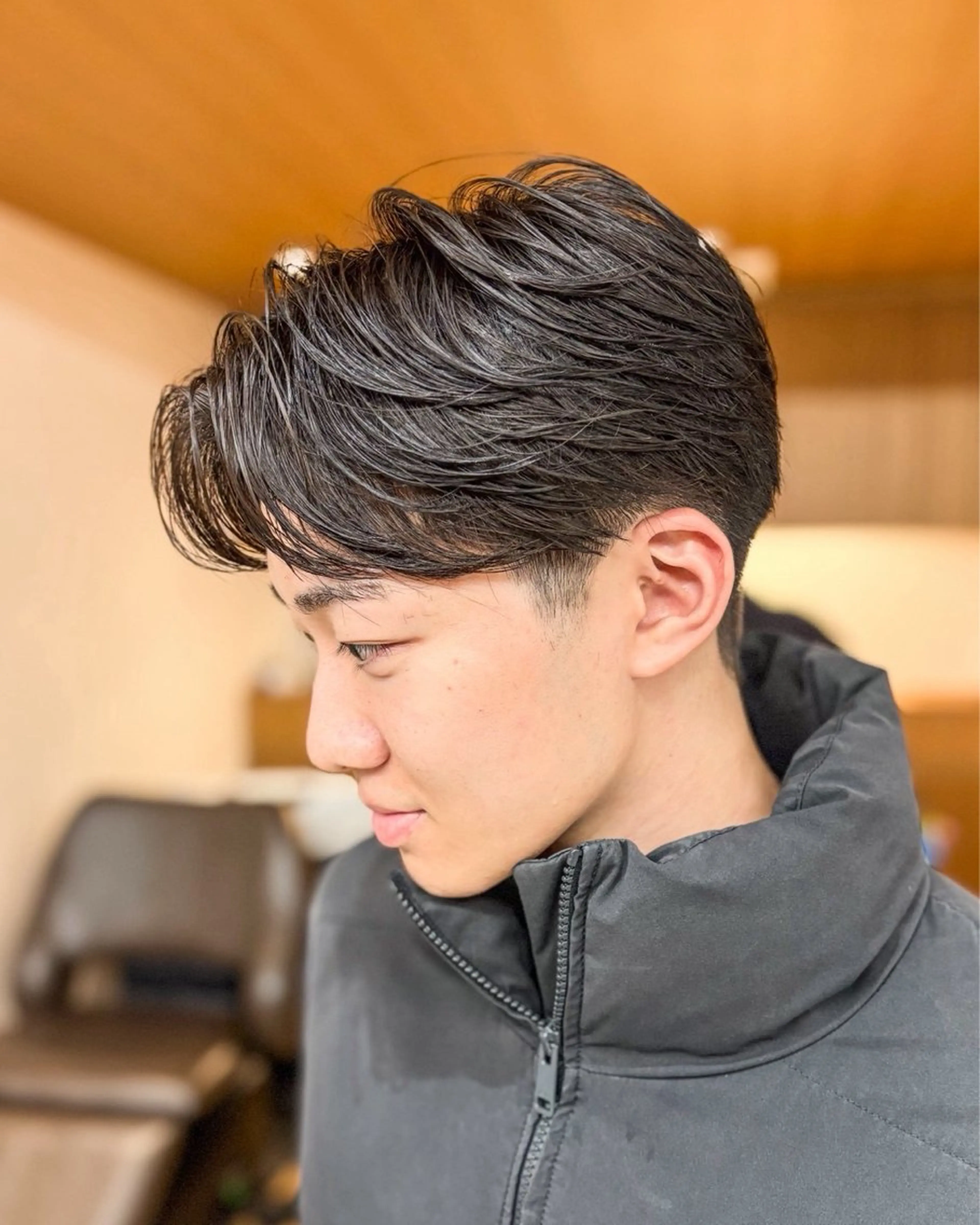 【人気急上昇🔥】メンズカット＋曲がる縮毛矯正［施術時間150分]の写真