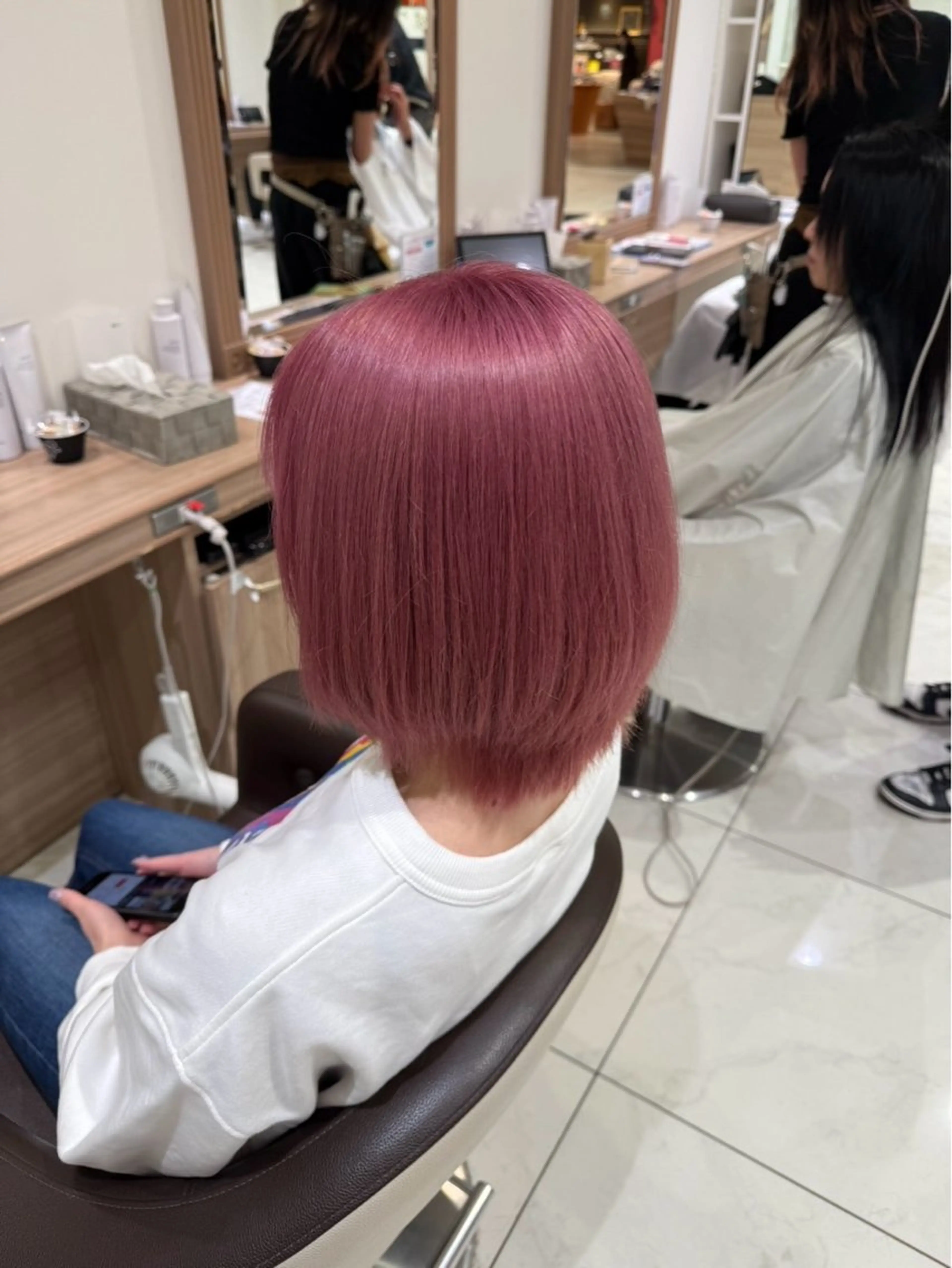 ショート ヘアカラー 玉村 愛李 【ash 津田沼店】のヘアスタイル