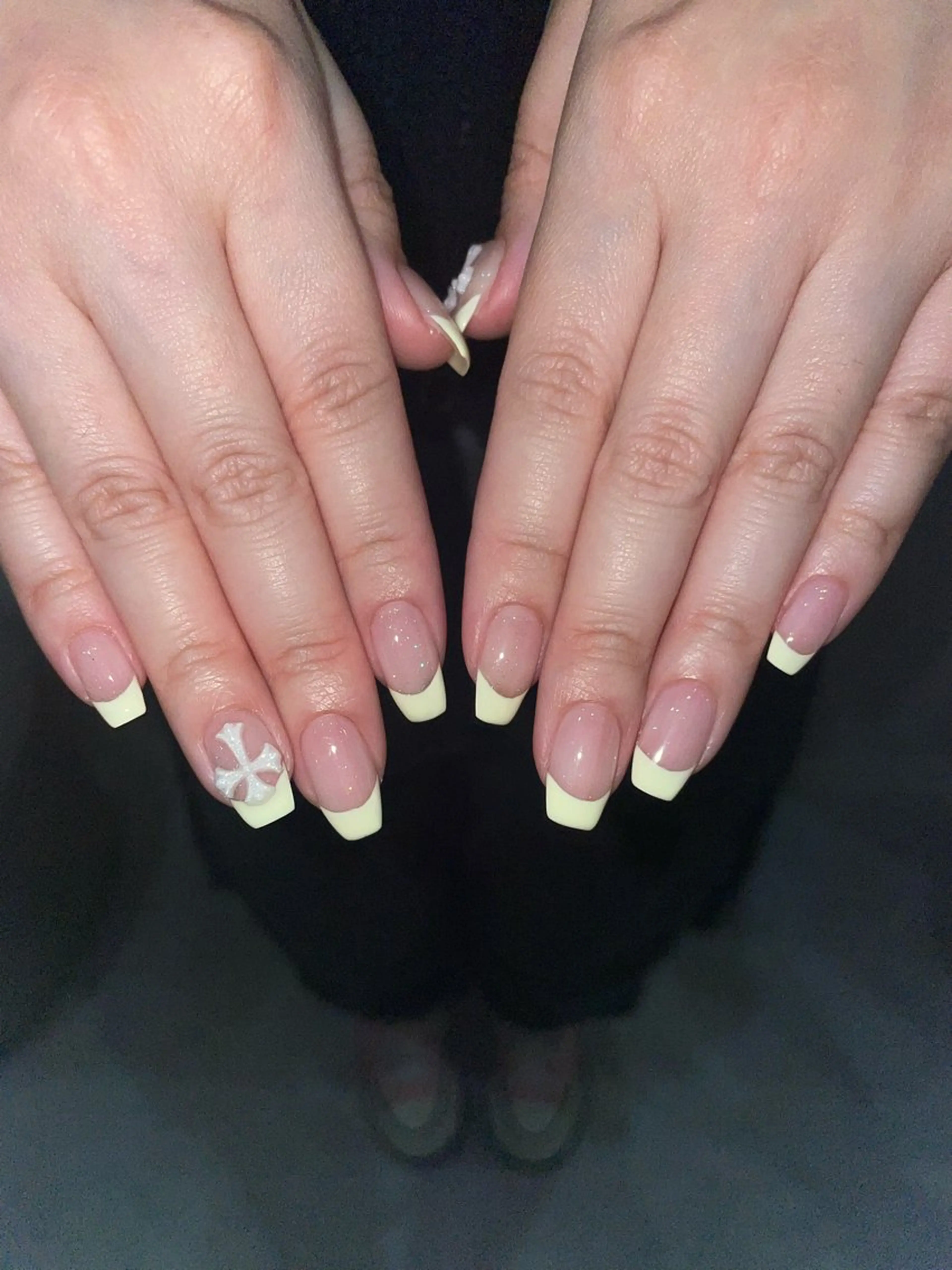 ネイル ハンドネイル うの 韓国ﾈｲﾙ໒꒱⋆⭒˚のネイルデザイン