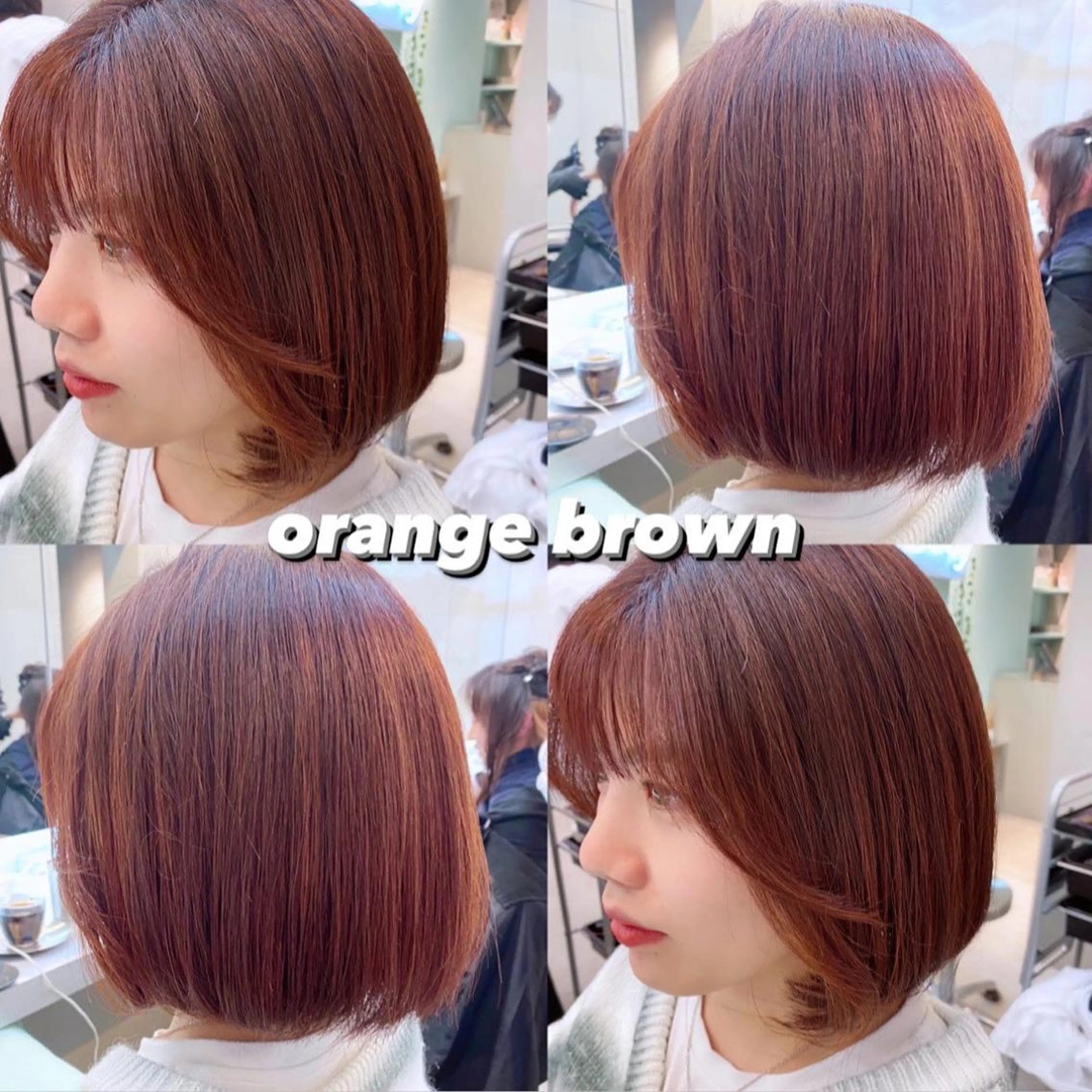 ショート カラー ヘアカラー トリートメント 岡野 静華のヘアスタイル