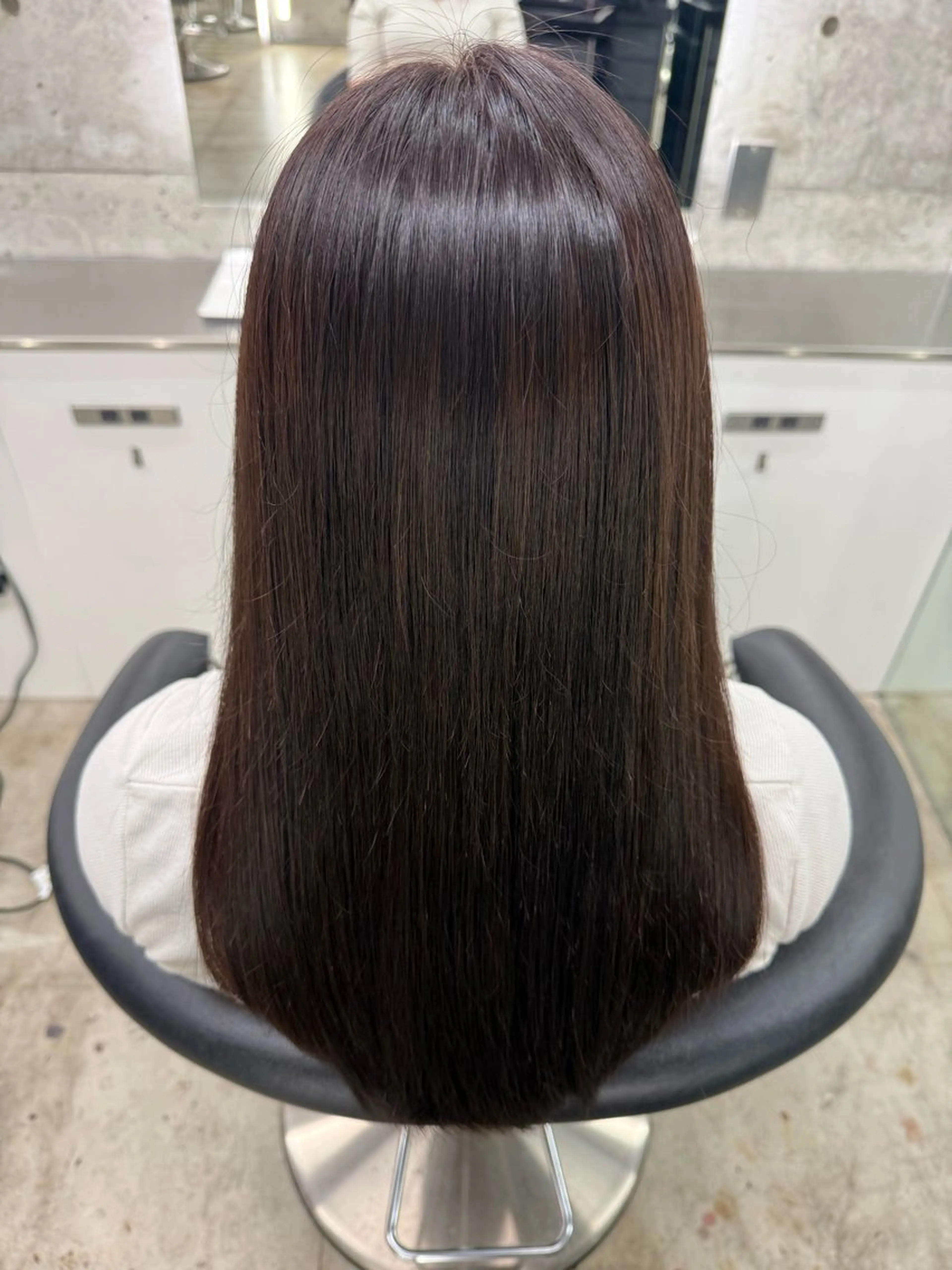 ロング カラー 髪質改善 ロング トリートメント ヘアカラー トリートメント 艶髪カラー🫧 髪質改善🪽あいとのヘアスタイル