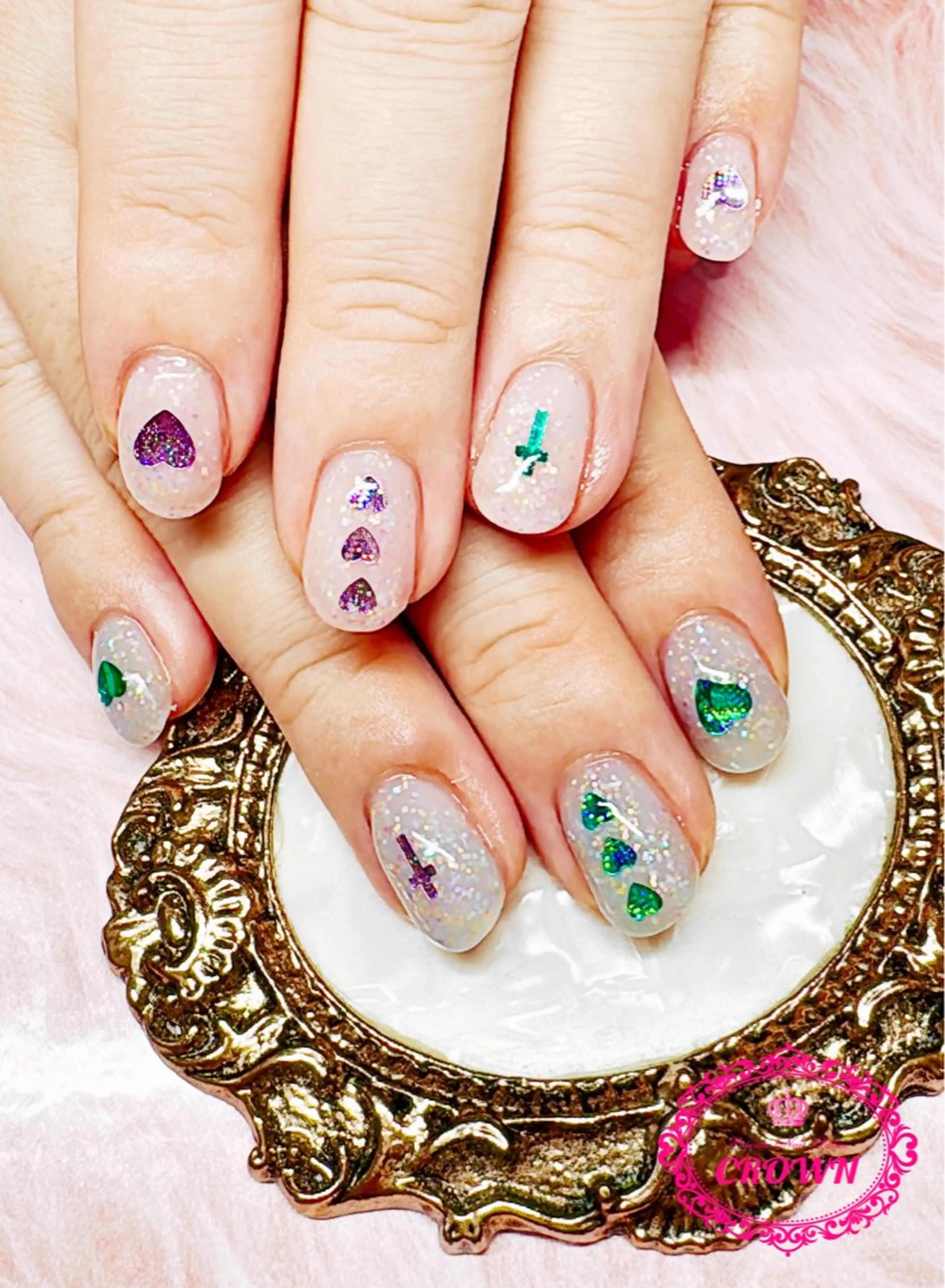 ネイル CROWN プライベートサロンのネイルデザイン