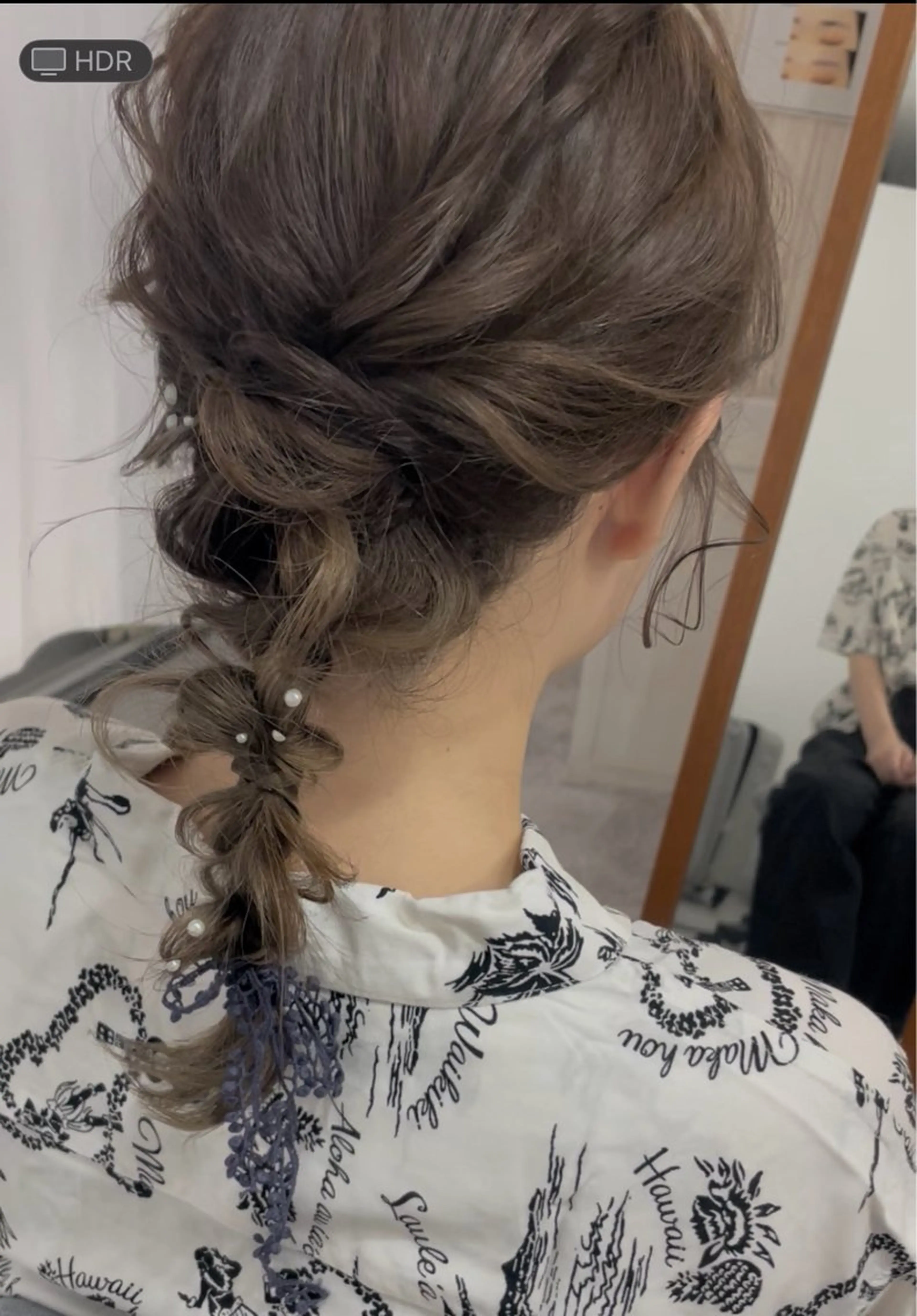 ヘアアレンジ WHITE EYE 浦添所属・ヘアメイク acoのヘアスタイル