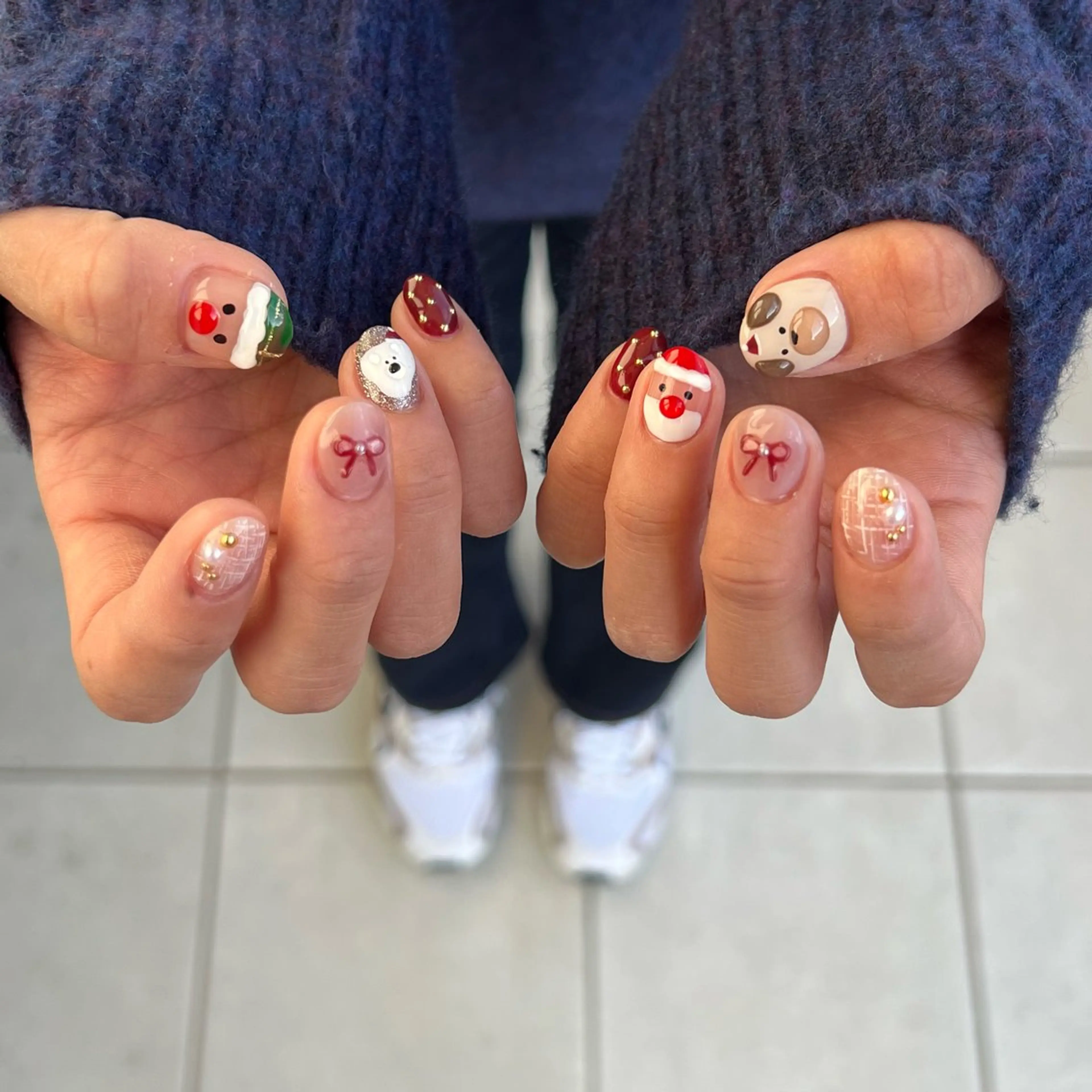 ネイル ハンドネイル Allure小山店 Nagisaのネイルデザイン