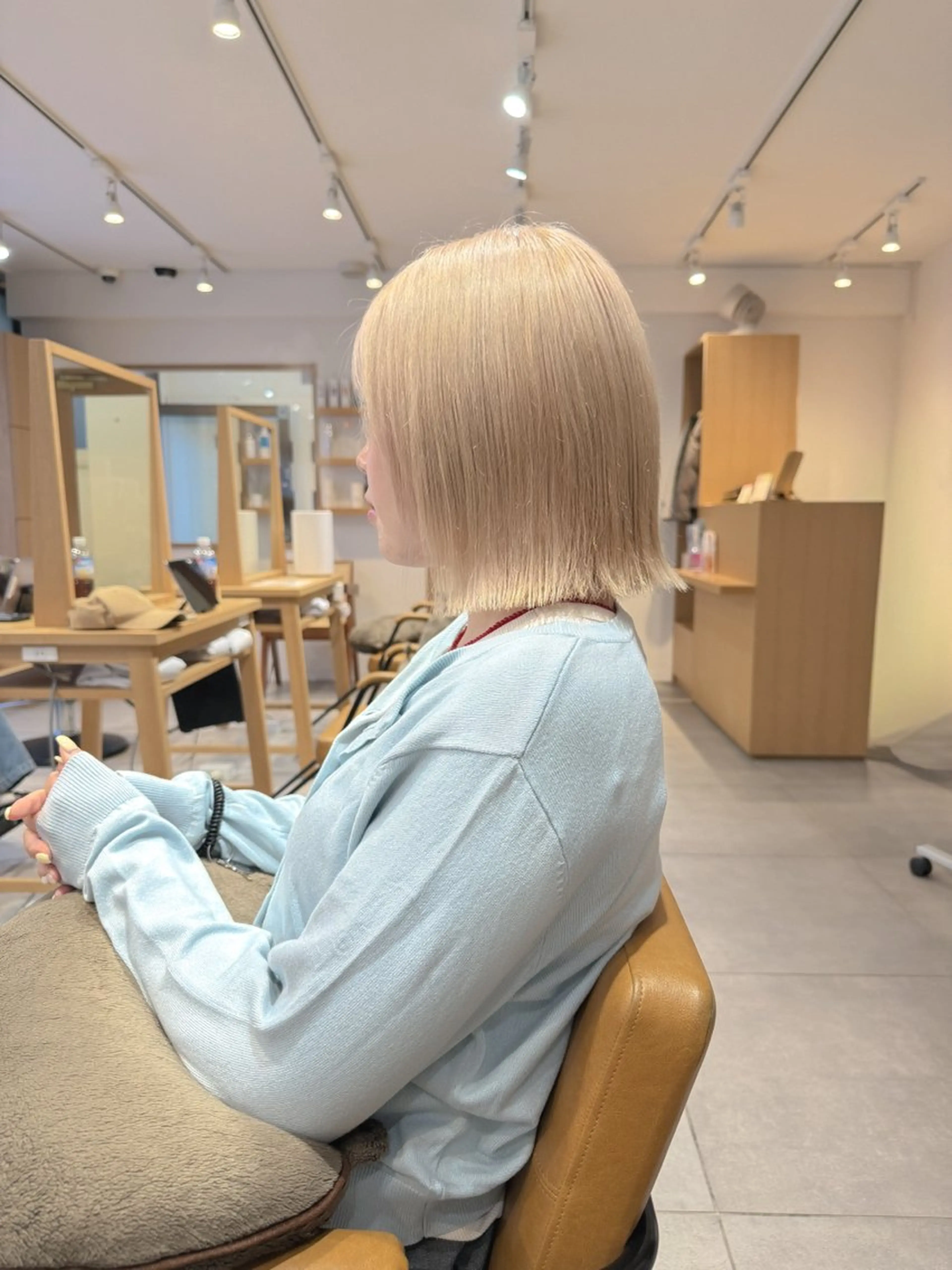 ショート カラー カット ヘアカラー トリートメント 🌱加藤　胡太郎 /艶髪ストレート🌱のヘアスタイル