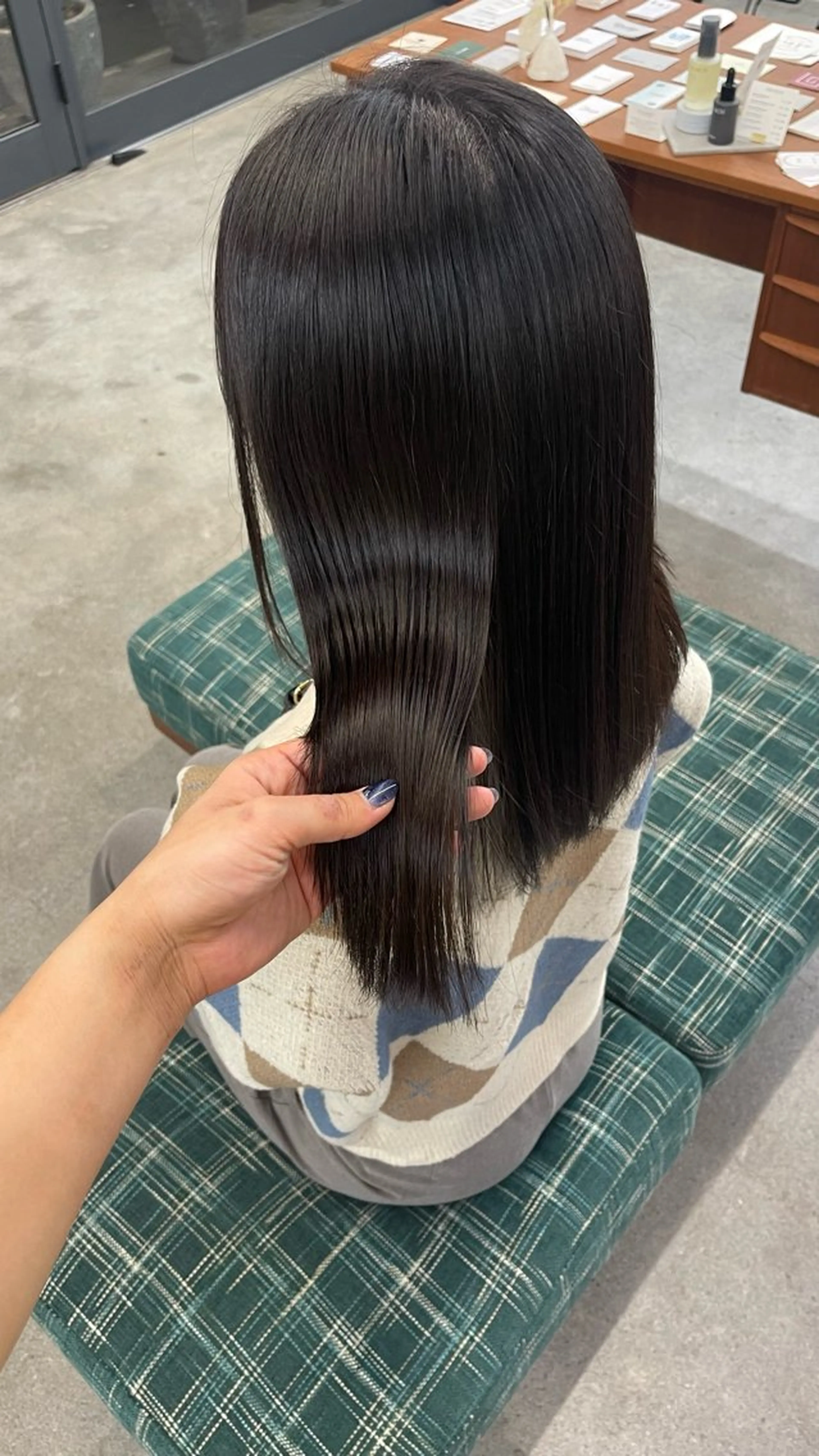 セミロング パーマ Elme所属・激安イージードリル 🔥平口はのんのヘアスタイル