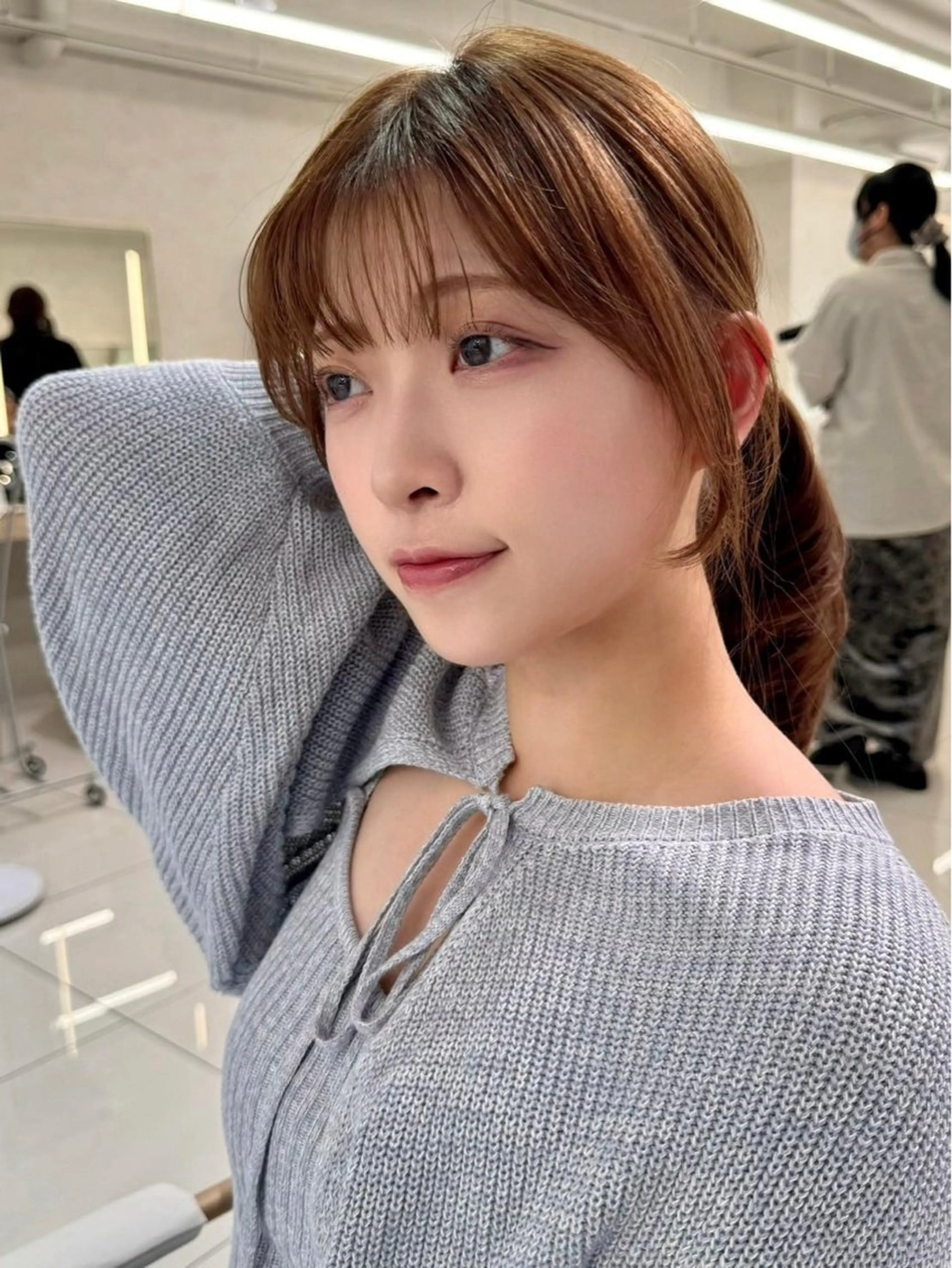 ミディアム 【韓国ヘア】公式 🇰🇷Ash中野のヘアスタイル