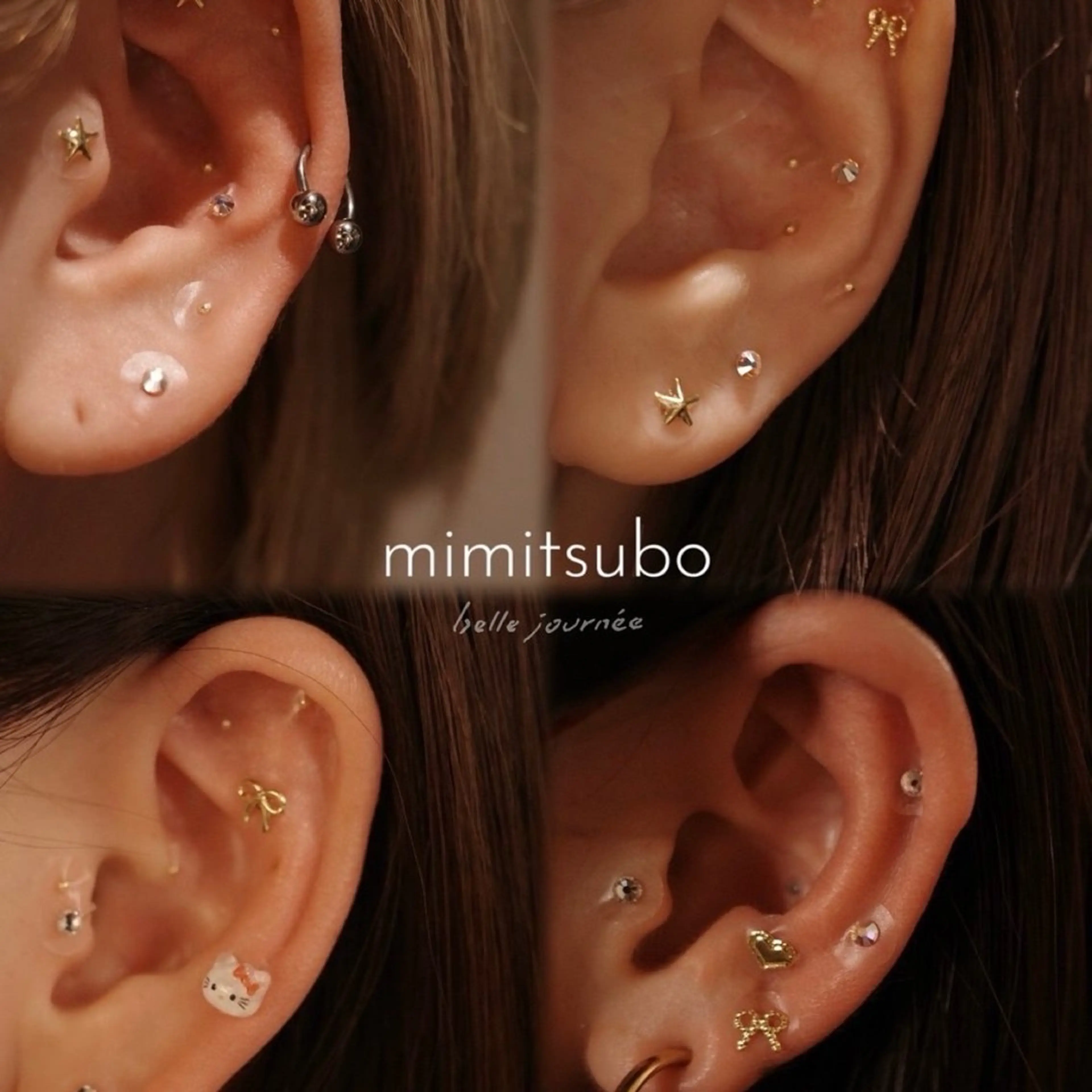 【ミニモ限定】耳つぼジュエリー💫12粒の写真