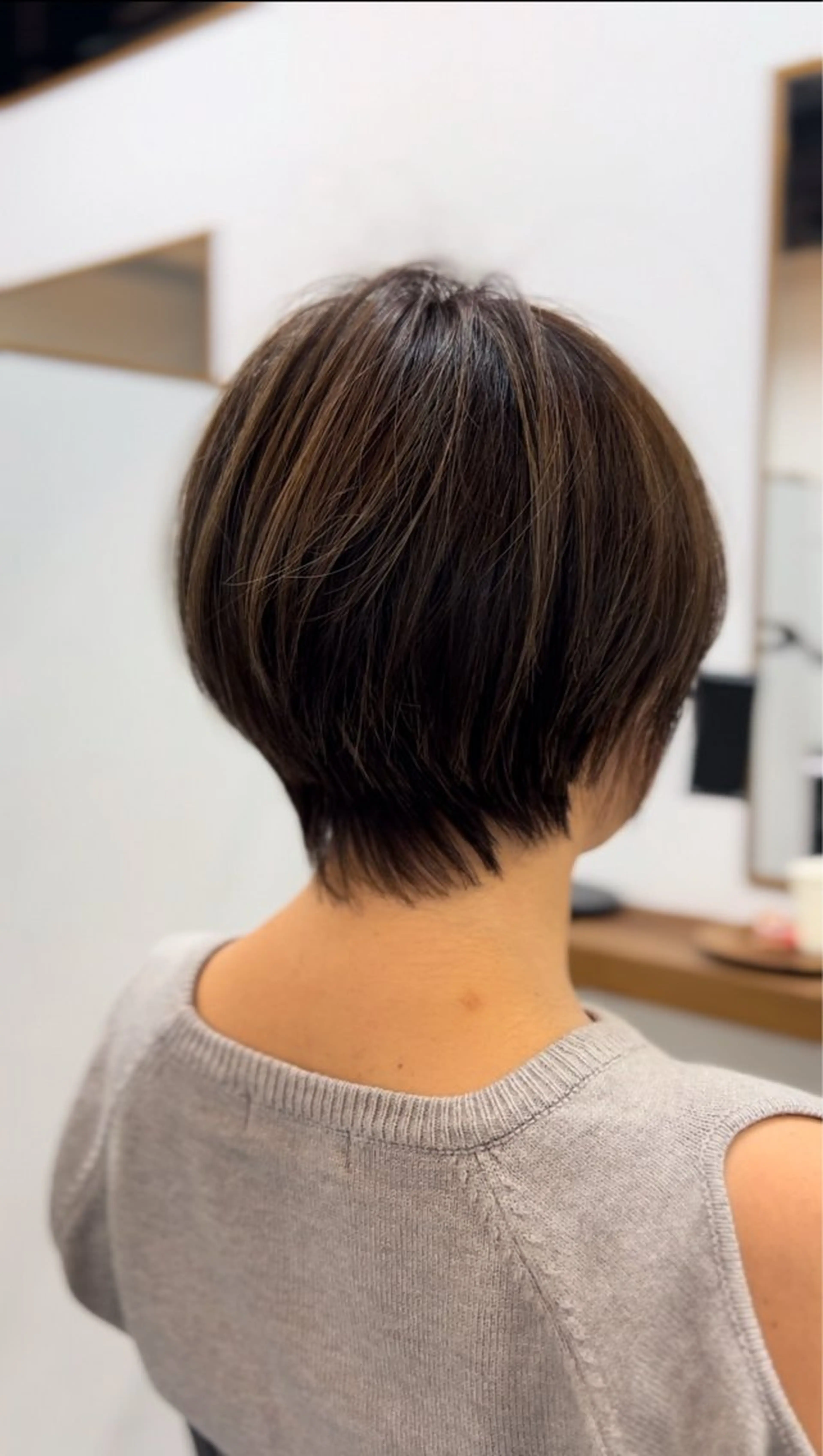 ショート カラー ショートボブ ボブ ショートヘア 表参道【髪質改善】 宮嶋勇太のヘアスタイル