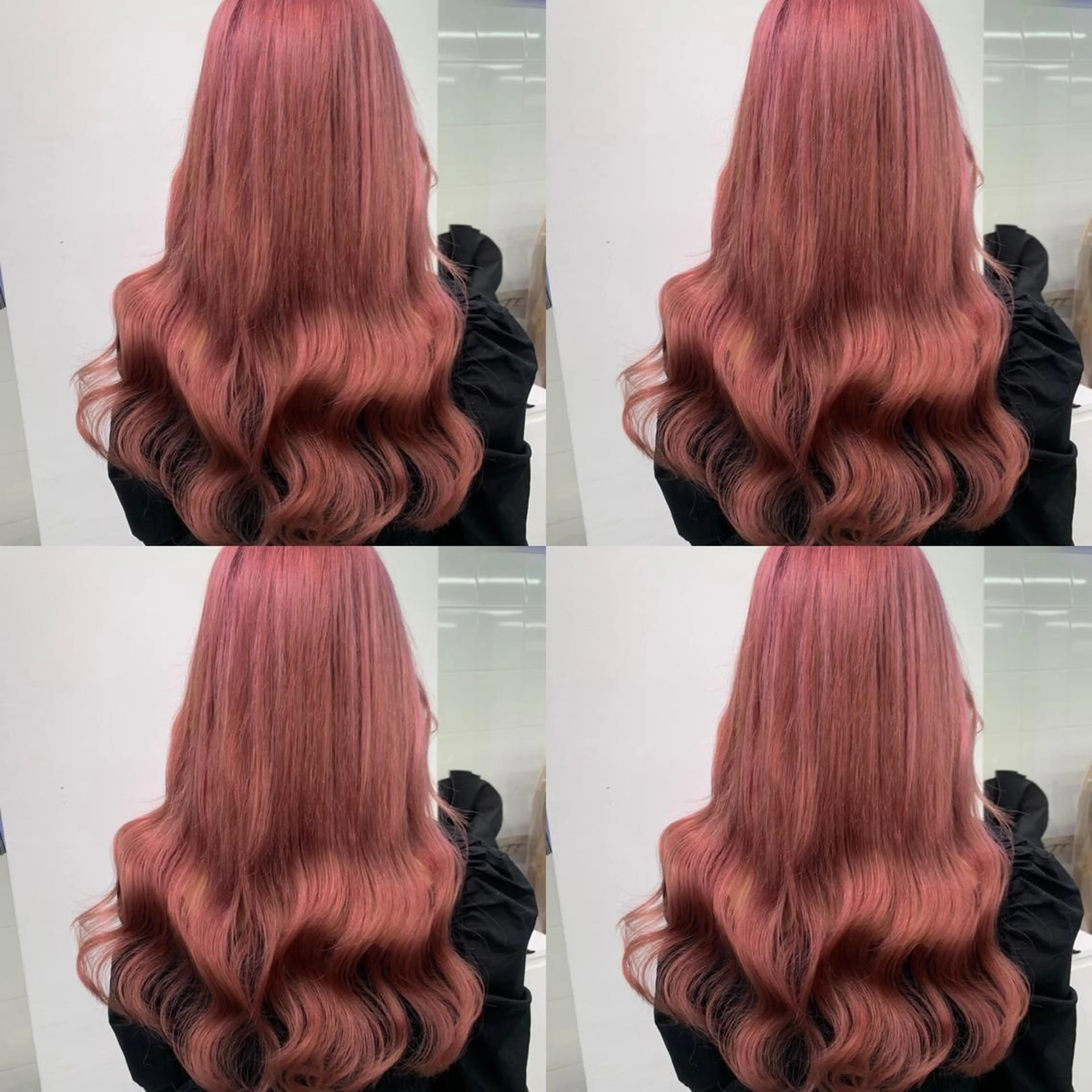 ロング プルエクステ エクステ ハイライト ヨシンモリ 韓国風ヘア ヘアカラー エクステ プルエクステ 🖤MIYUのヘアスタイル