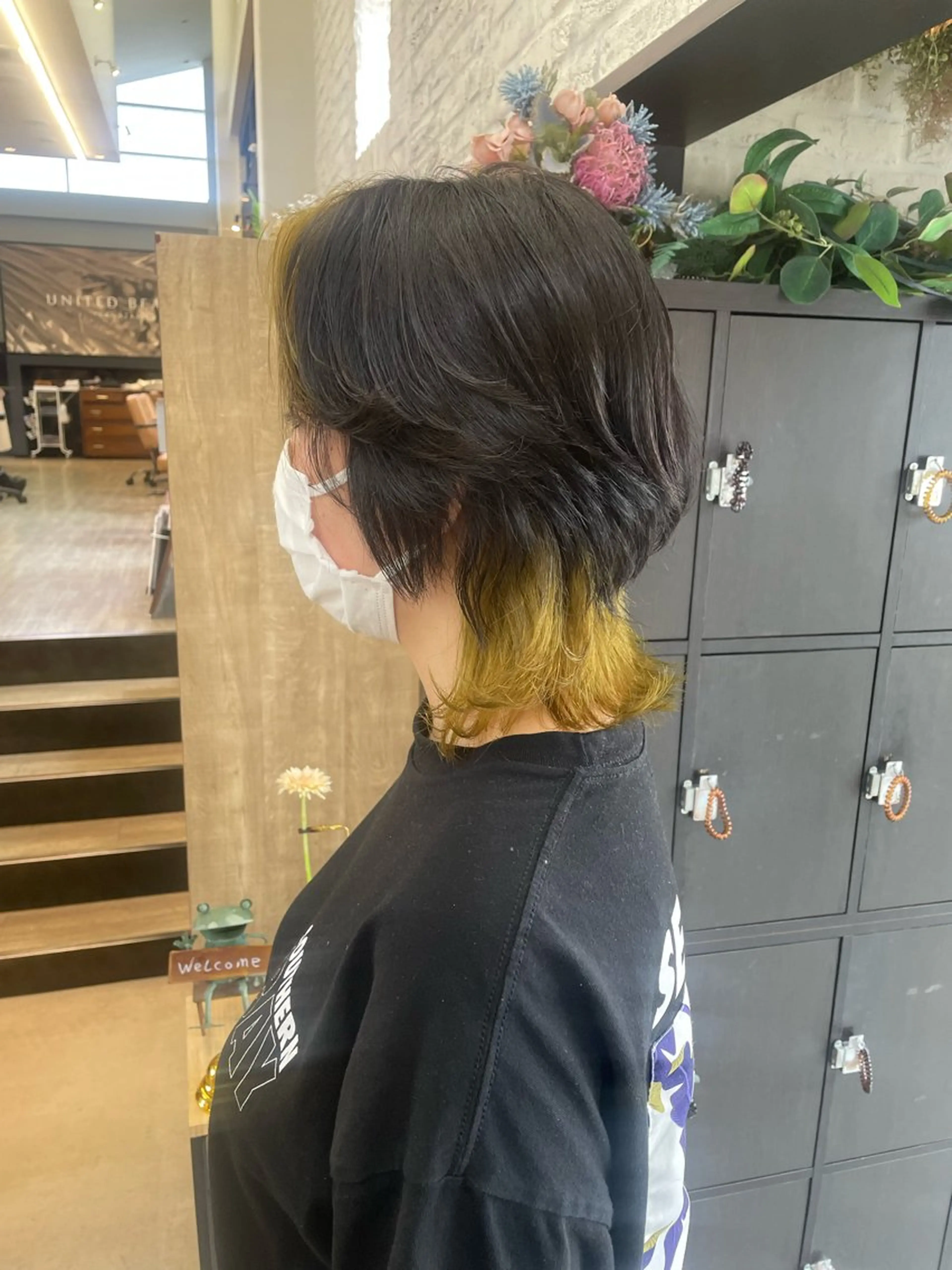 ショート ウルフカット カット ヘアカラー テラダ ユウシン西金沢のヘアスタイル