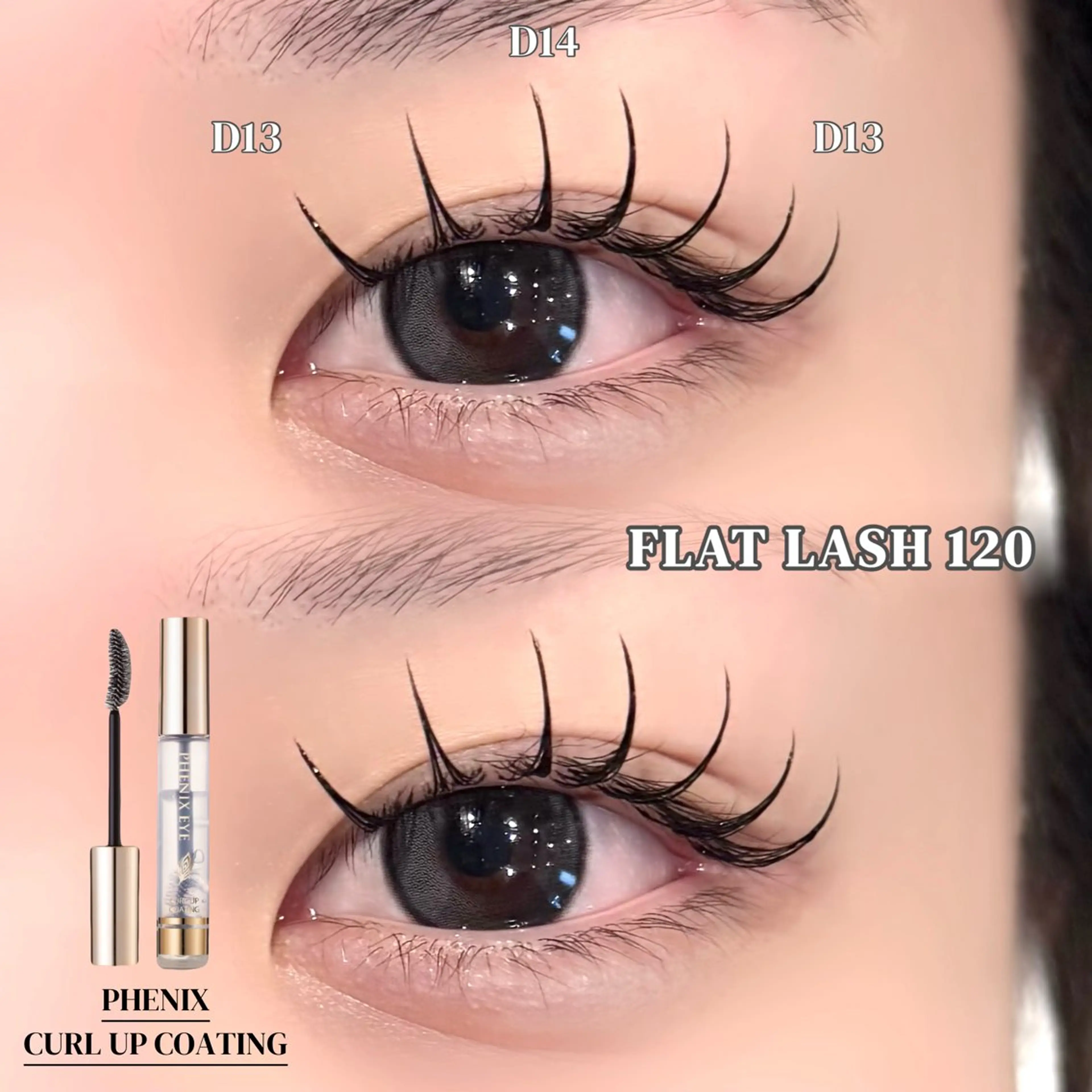 マツエク・マツパ フラットラッシュ Lカール マツエク *OLIVIA池袋 *長友のマツエク・マツパデザイン