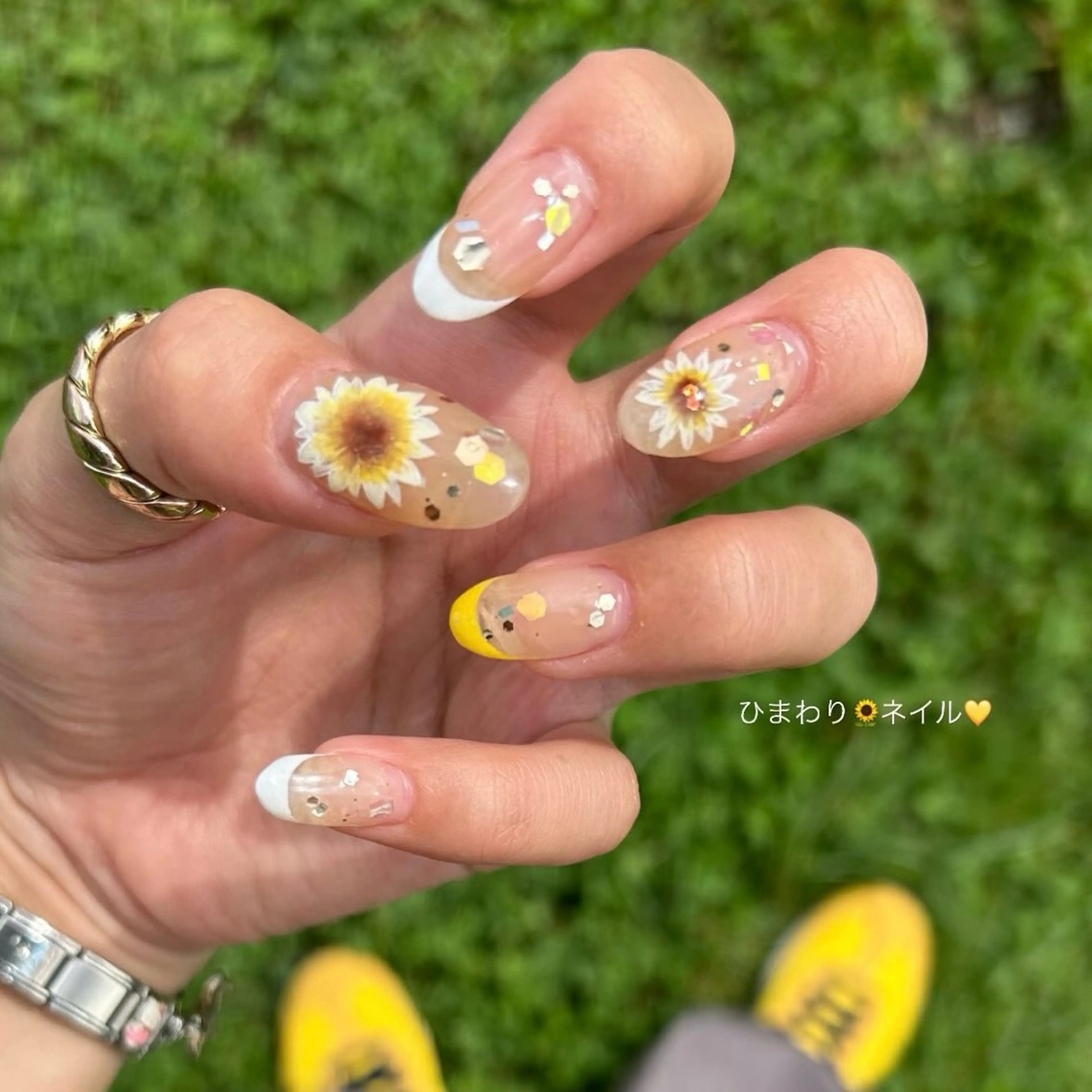 ネイル ハンドネイル フットネイル ASA nail / アート☀︎ニュアンスのネイルデザイン