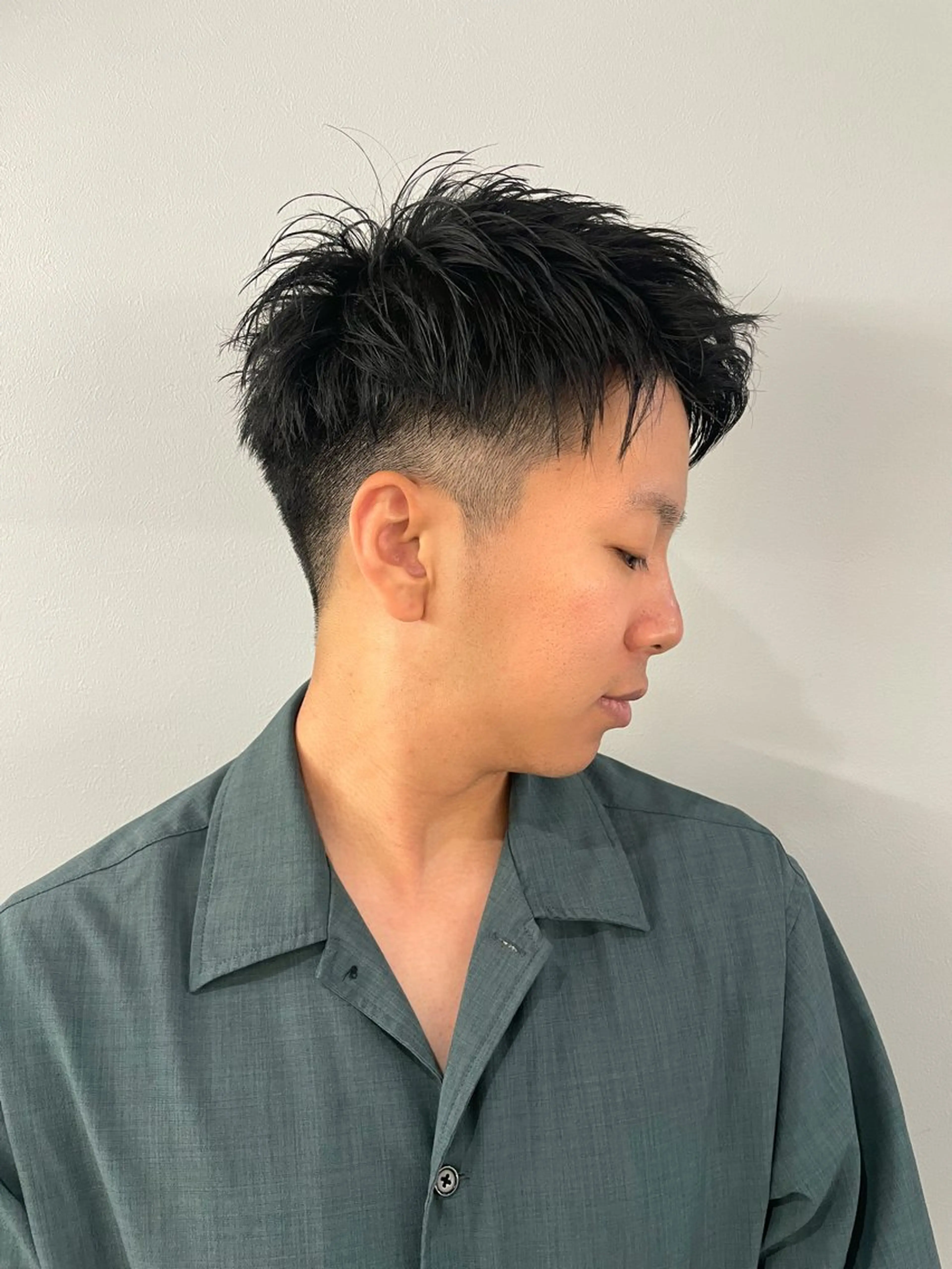 メンズ マッシュウルフ マッシュ メンズウルフカット ウルフカット おぐら はるみのヘアスタイル