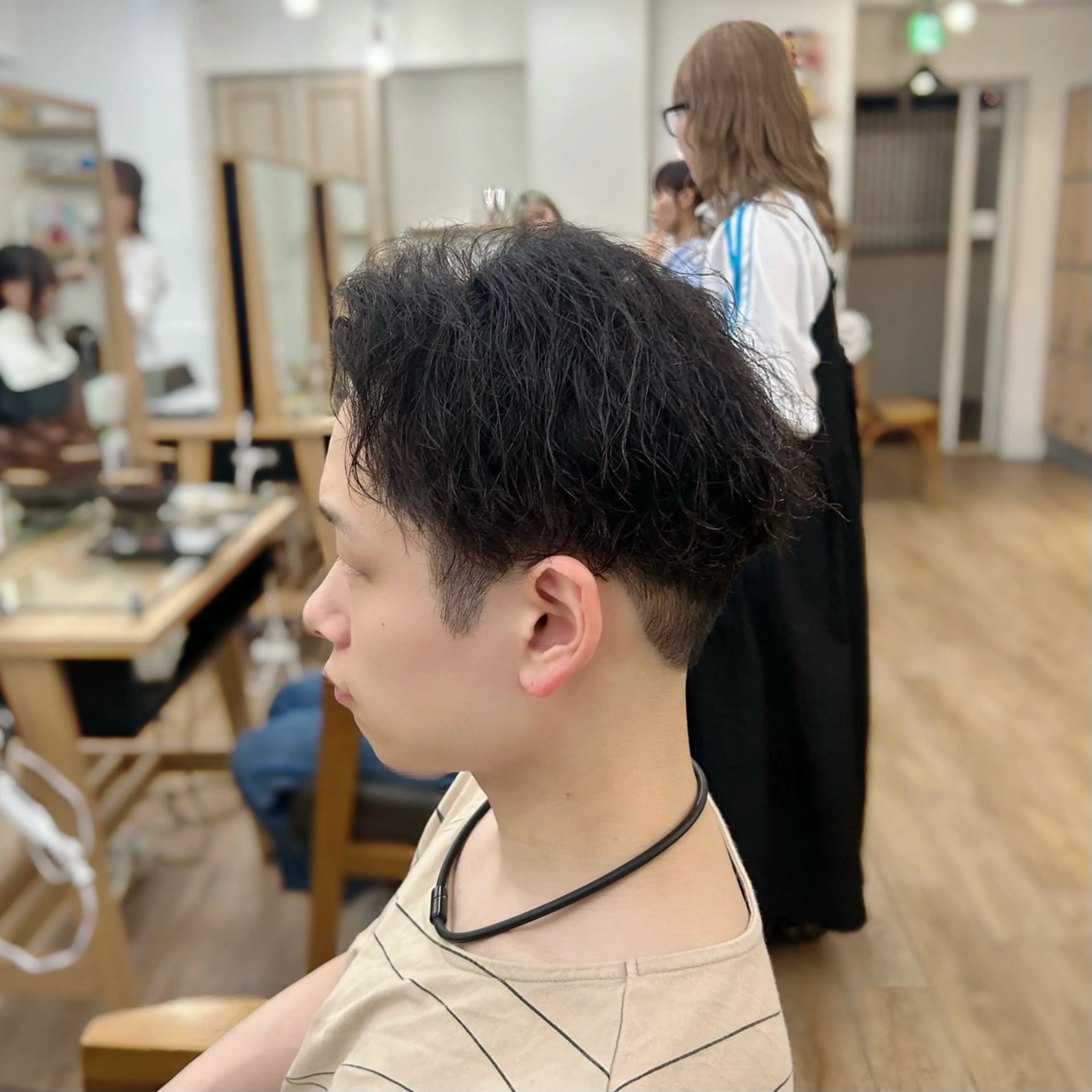 ⚽️MEN'S Menu⚽️ツイストスパイラルパーマ✖️カットの写真