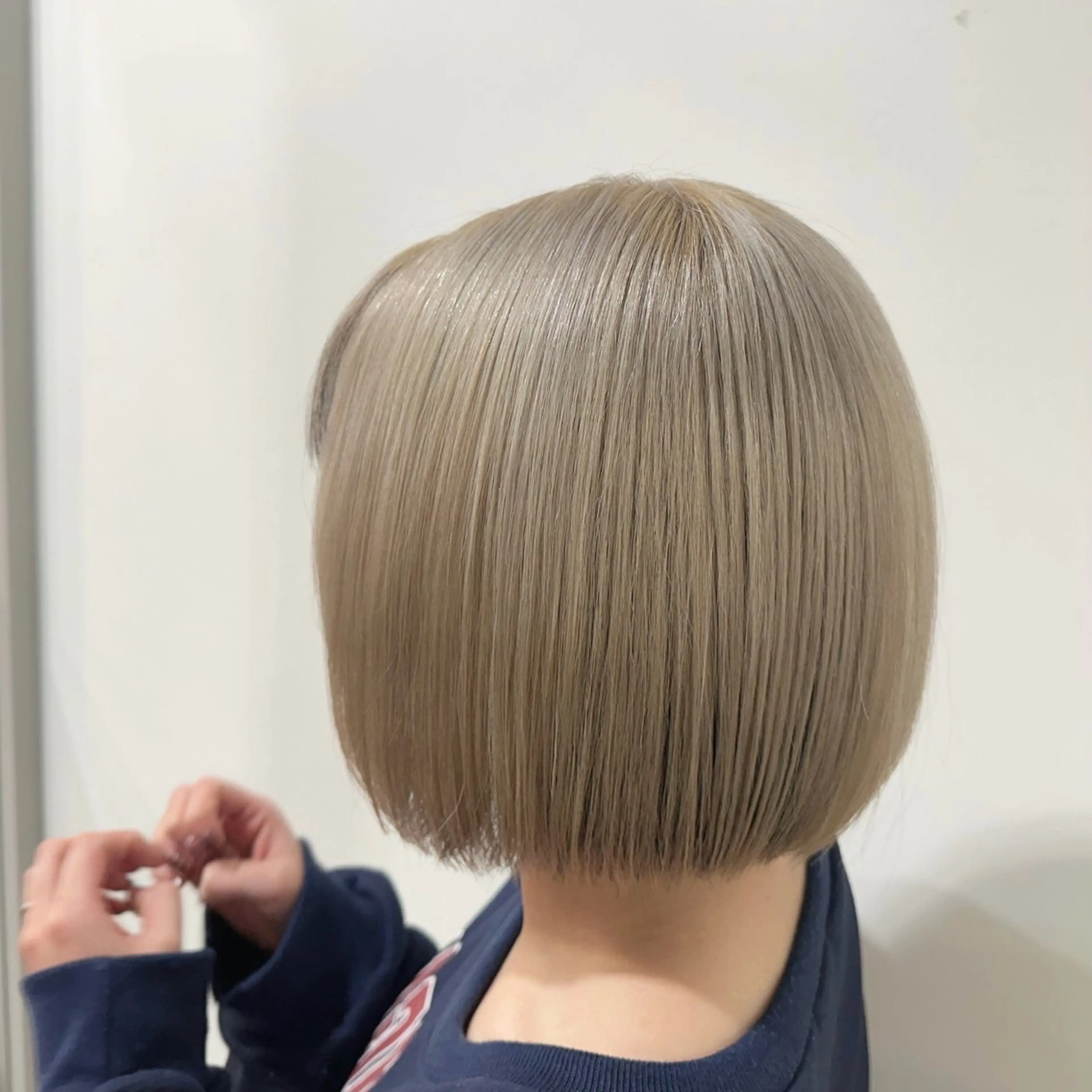 ミディアム カラー ヘアカラー あべ ゆうかのヘアスタイル