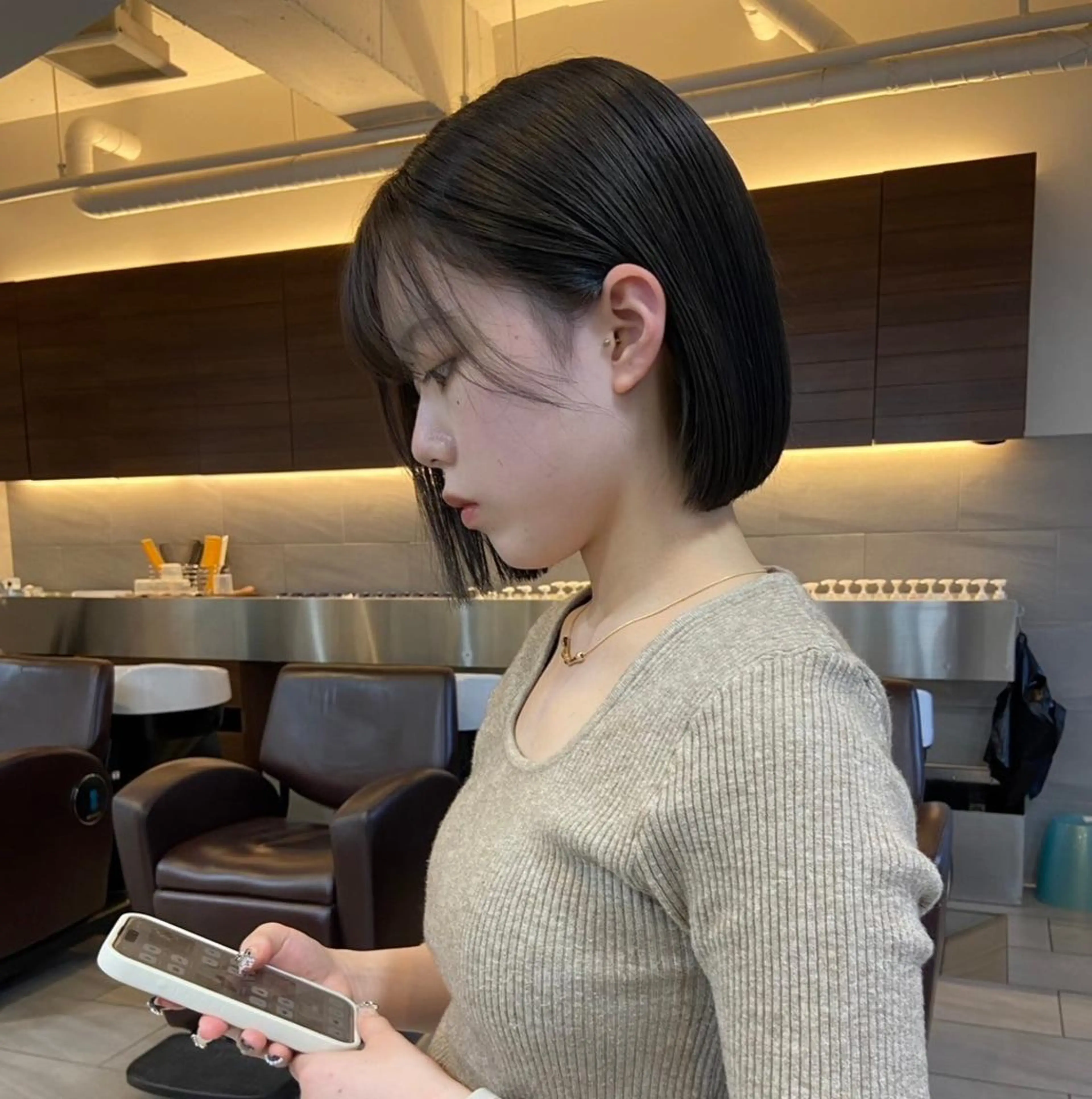 ミディアム ボブ ◆モデル募集◆波田 圭史/ボブスタイルのヘアスタイル