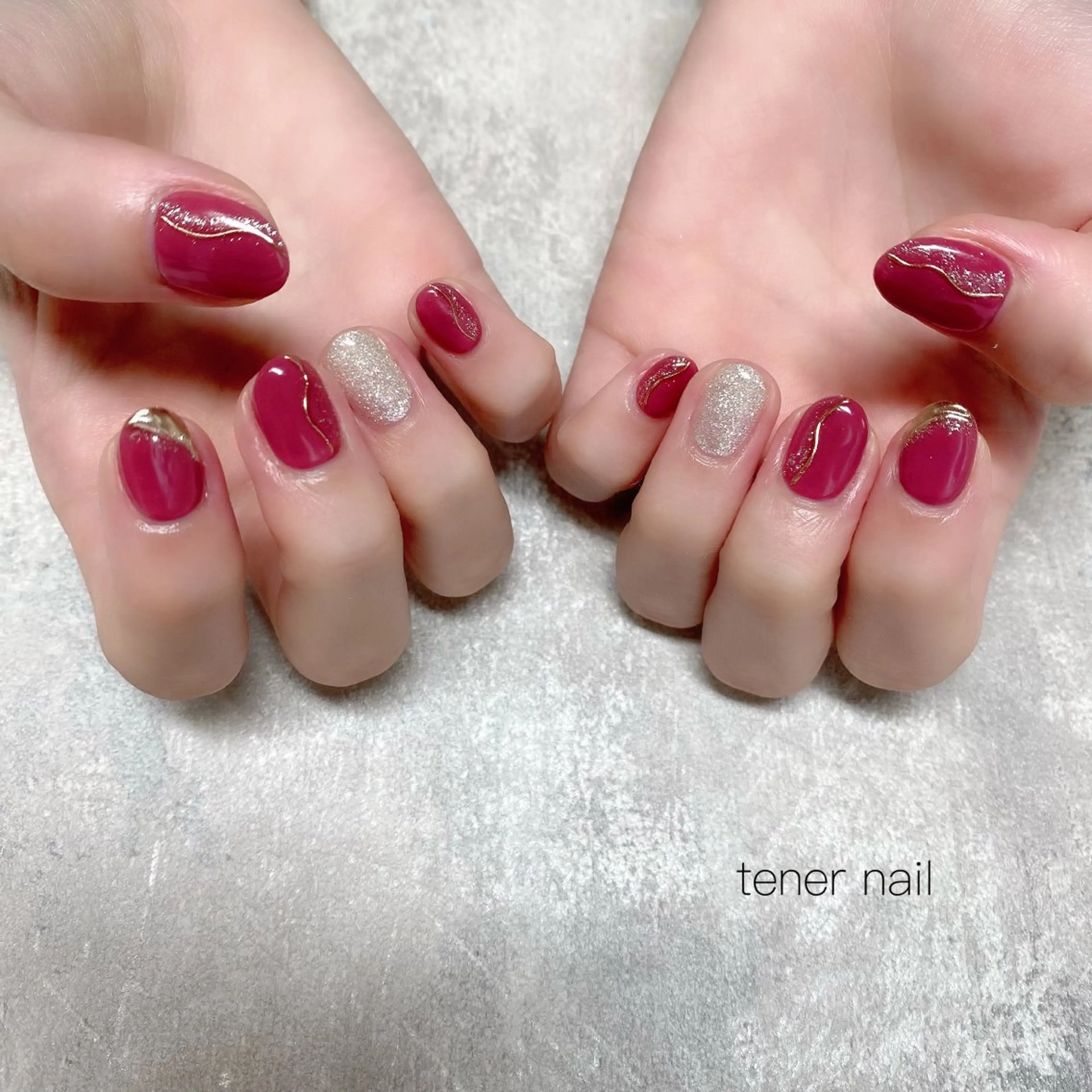 ネイル ニュアンスネイル ハンドネイル テネルネイル tener nailのネイルデザイン