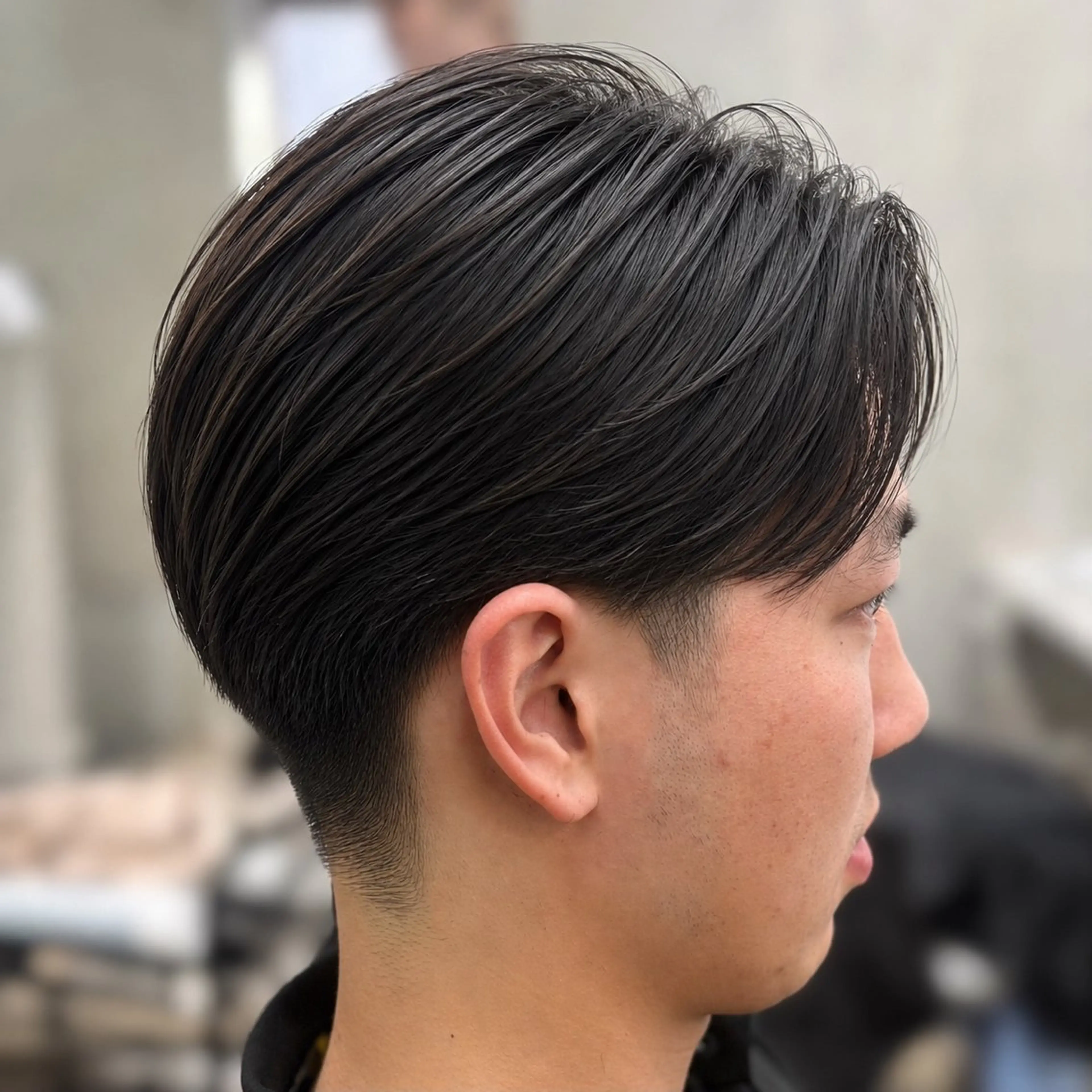 メンズ カット シースルーマッシュ 🍒毛流れ🖤アヤネのヘアスタイル