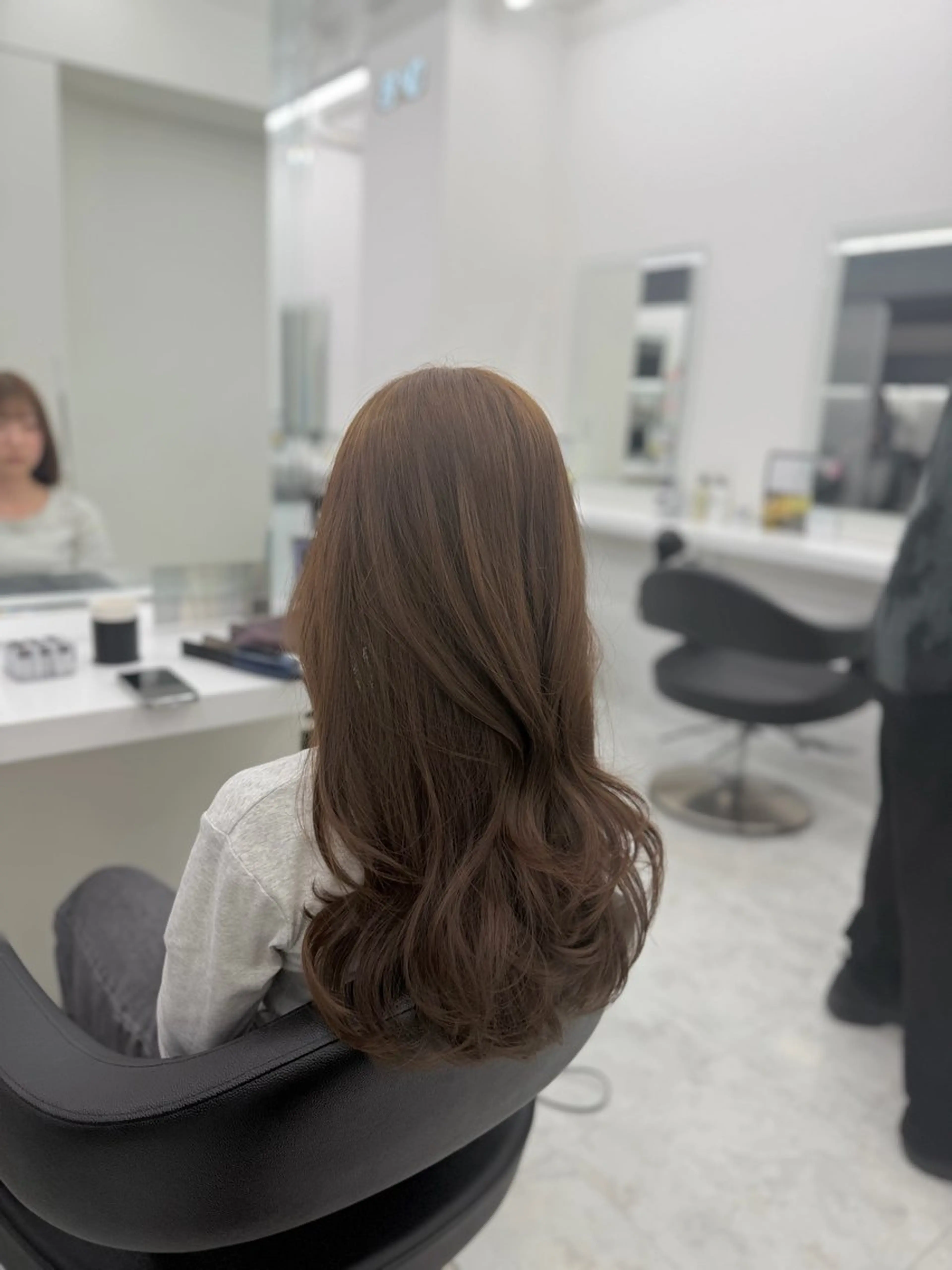 ロング カラー ヘアカラー トリートメント 🤍レイヤー/顔周り /hirari🤍のヘアスタイル