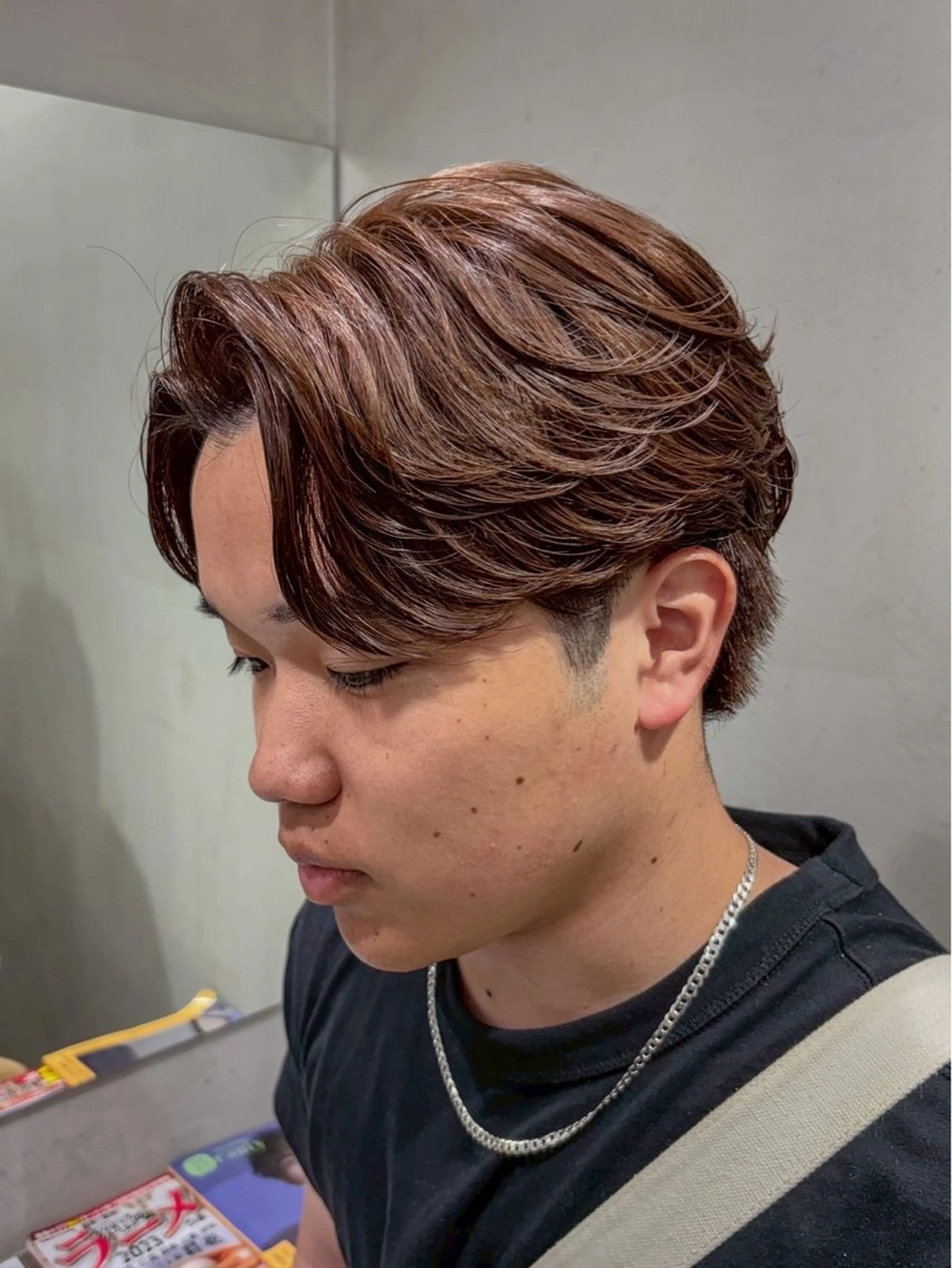 ショート カラー メンズ ヘアカラー 名古屋メンズパーマ /松井生のヘアスタイル