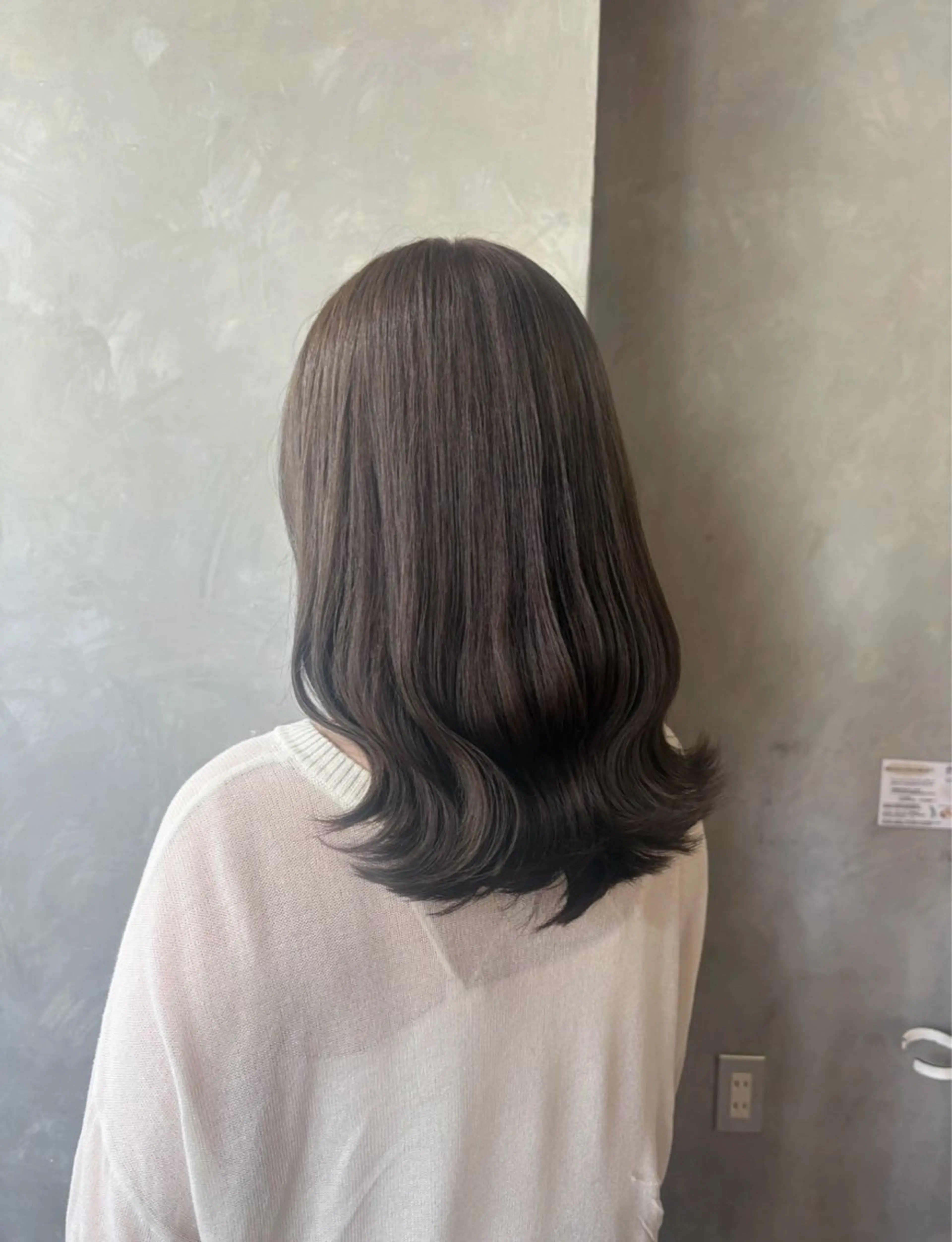ミディアム カラー ao 🎀 梅田美容室のヘアスタイル