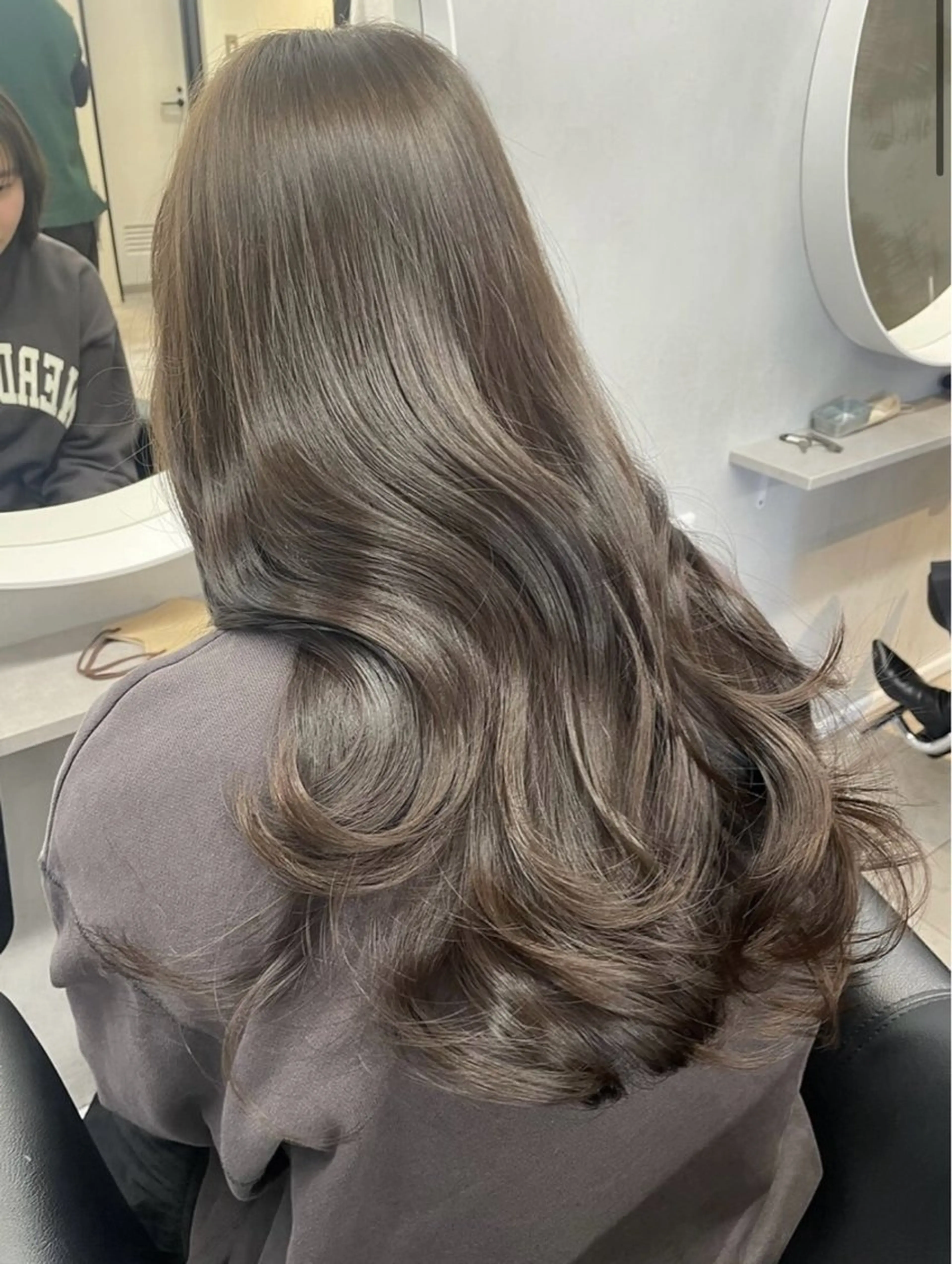 🤍人気No.2🤍ブリーチなしWカラー＋トリートメント🧴🫧の写真