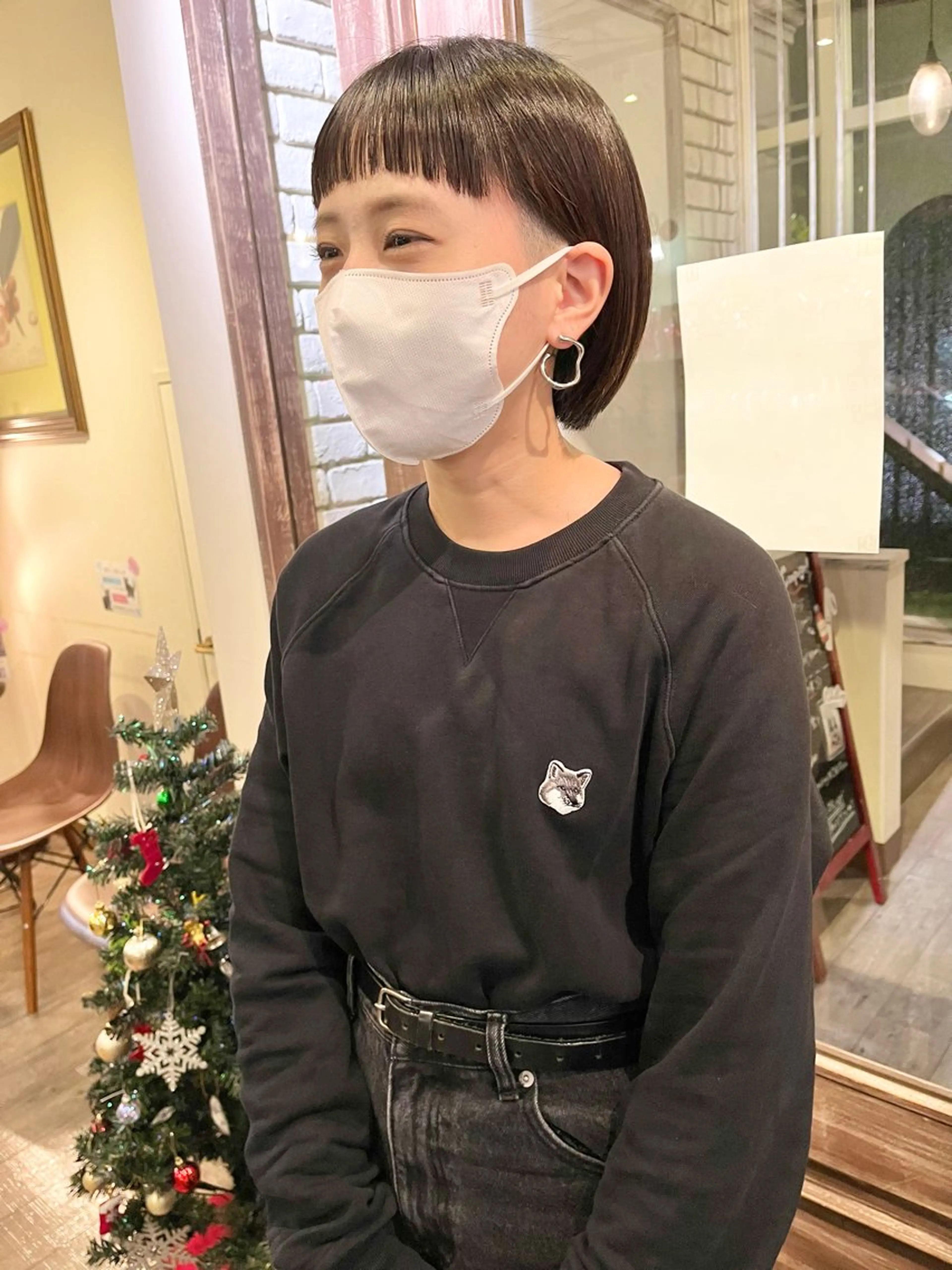 ショート カット トリートメント ショートヘア特化 石附隼士のヘアスタイル