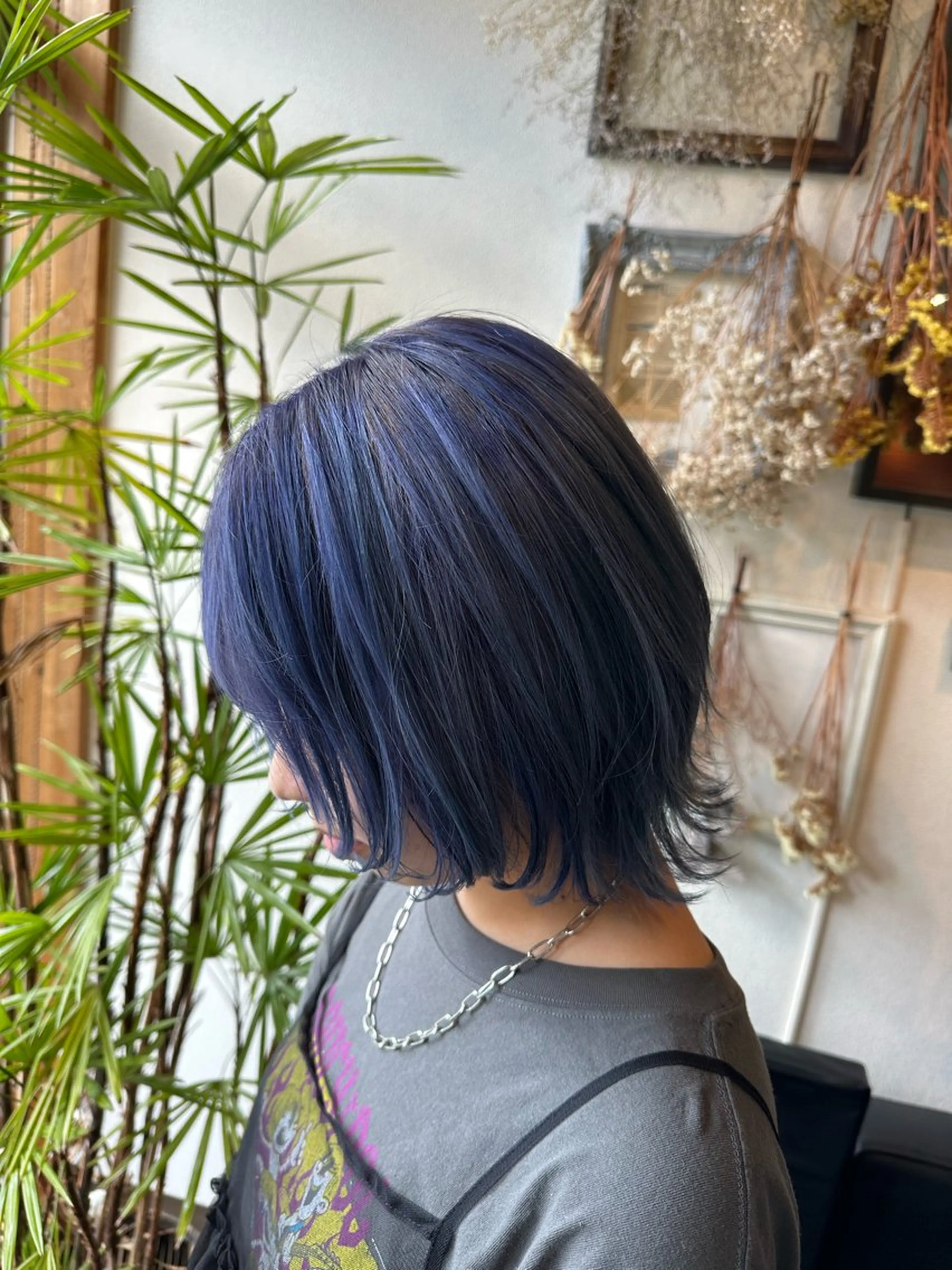 ミディアム カラー ダブルカラー カット ヘアカラー 大人かわいいインナー カラー/菊池柊真🎨のヘアスタイル