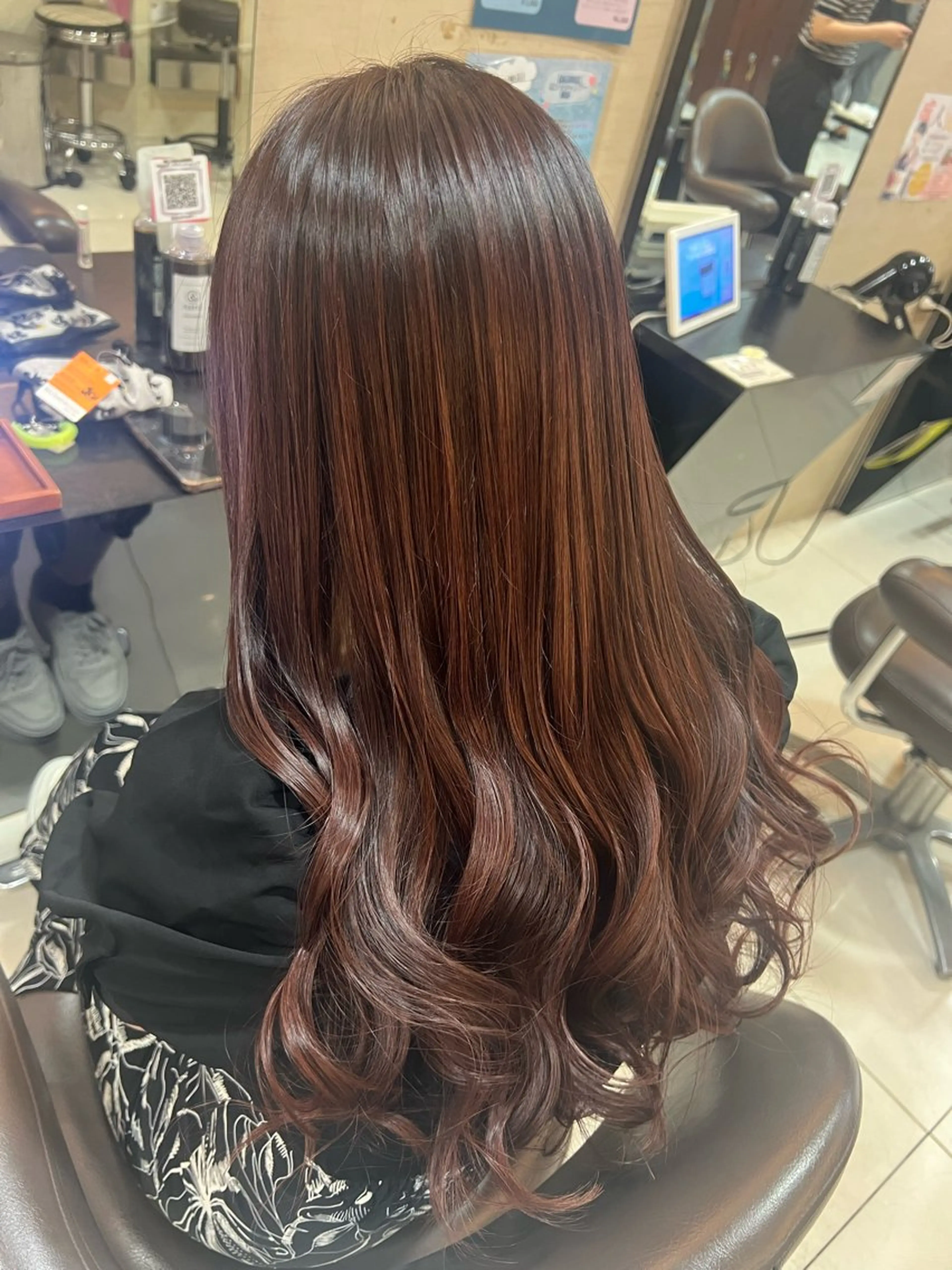 ロング エクステ＆艶カラー 🎀YURINA🎀のヘアスタイル